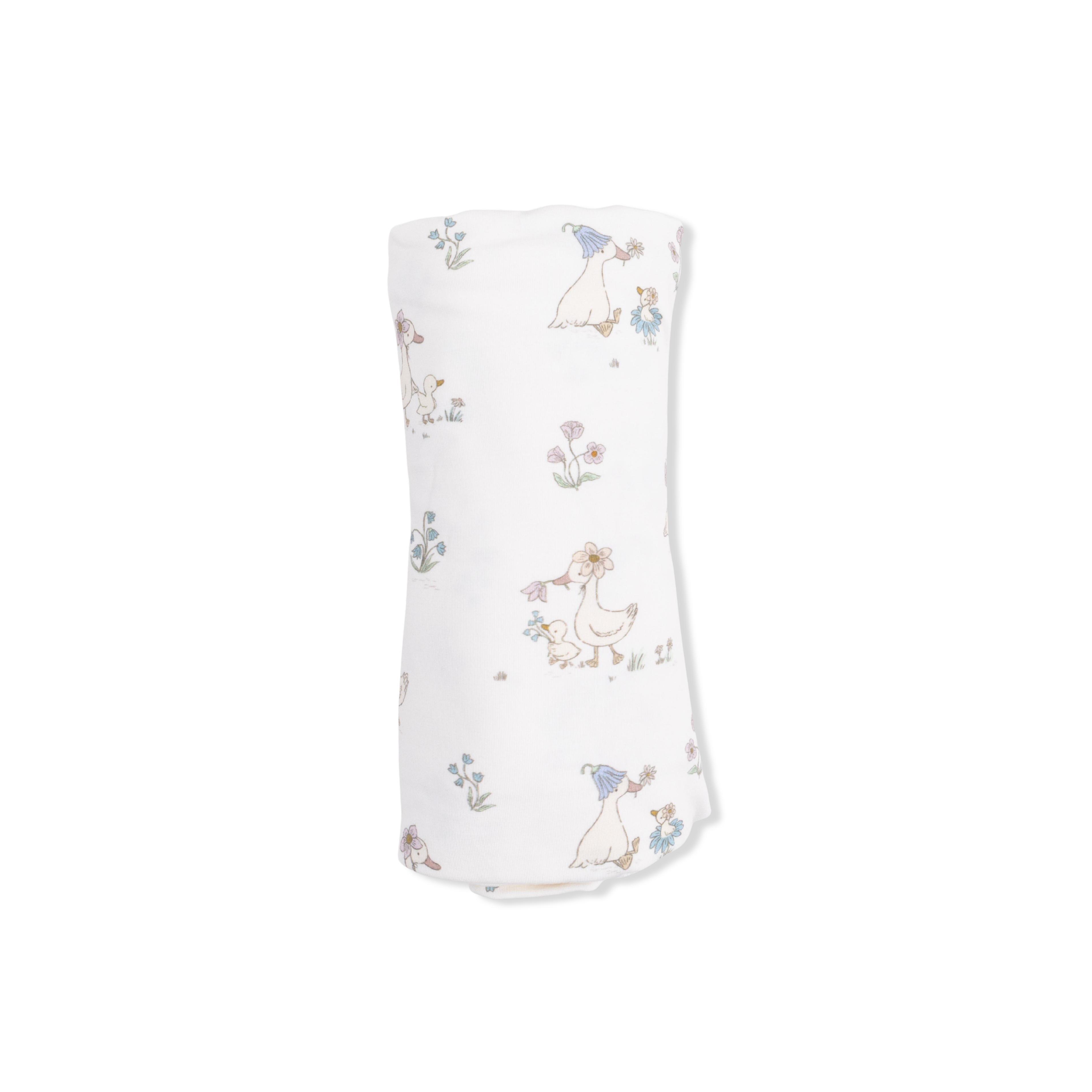 Flower Ducklings - Swaddle Blanket
