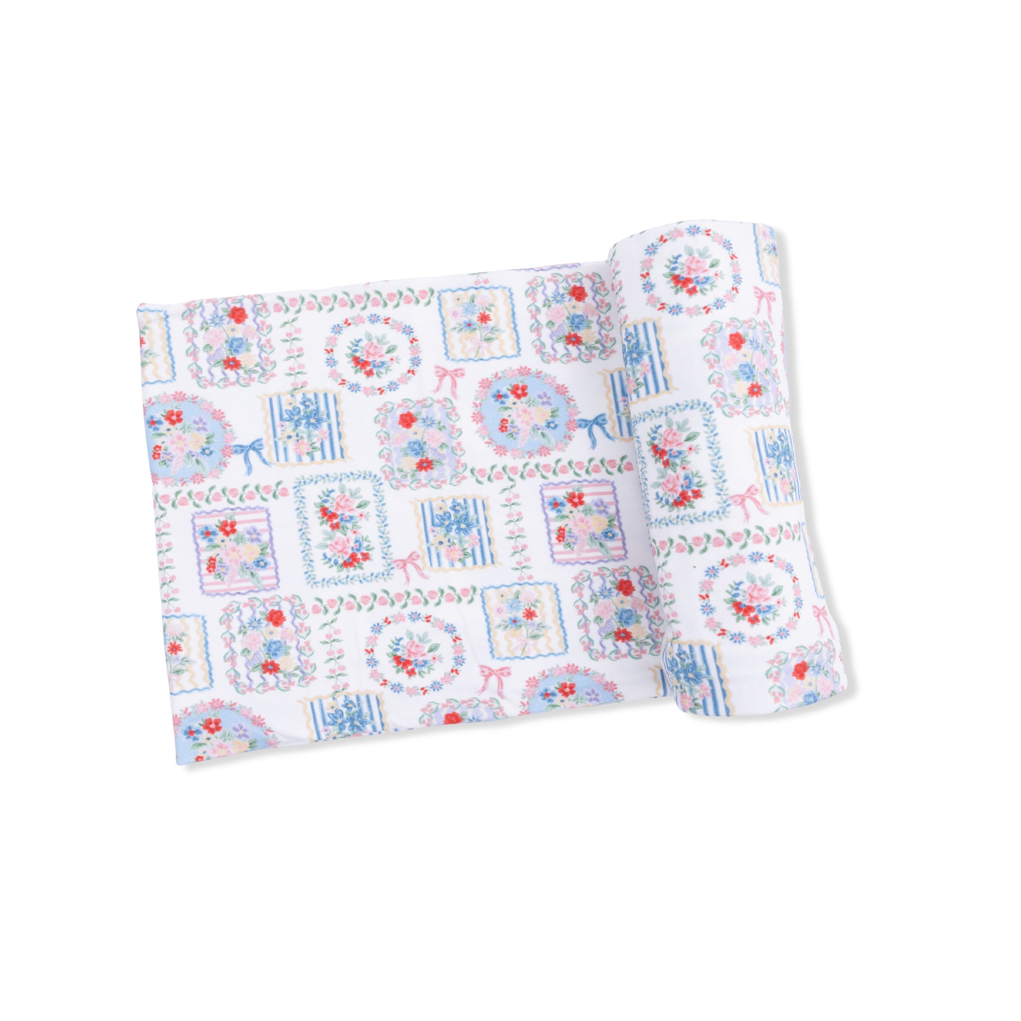 Julep's Floral Patchwork - Swaddle Blanket