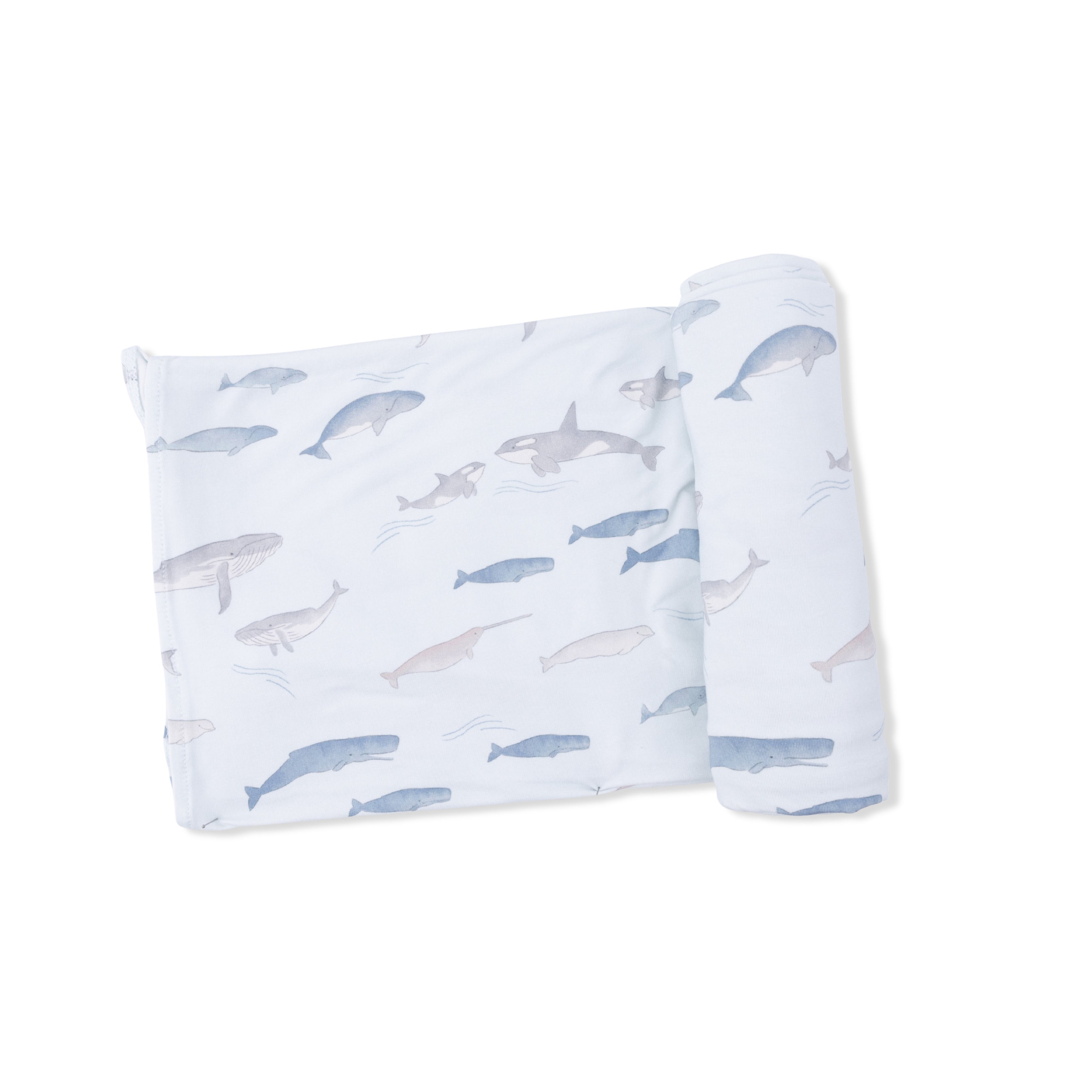 Little Whales - Swaddle Blanket