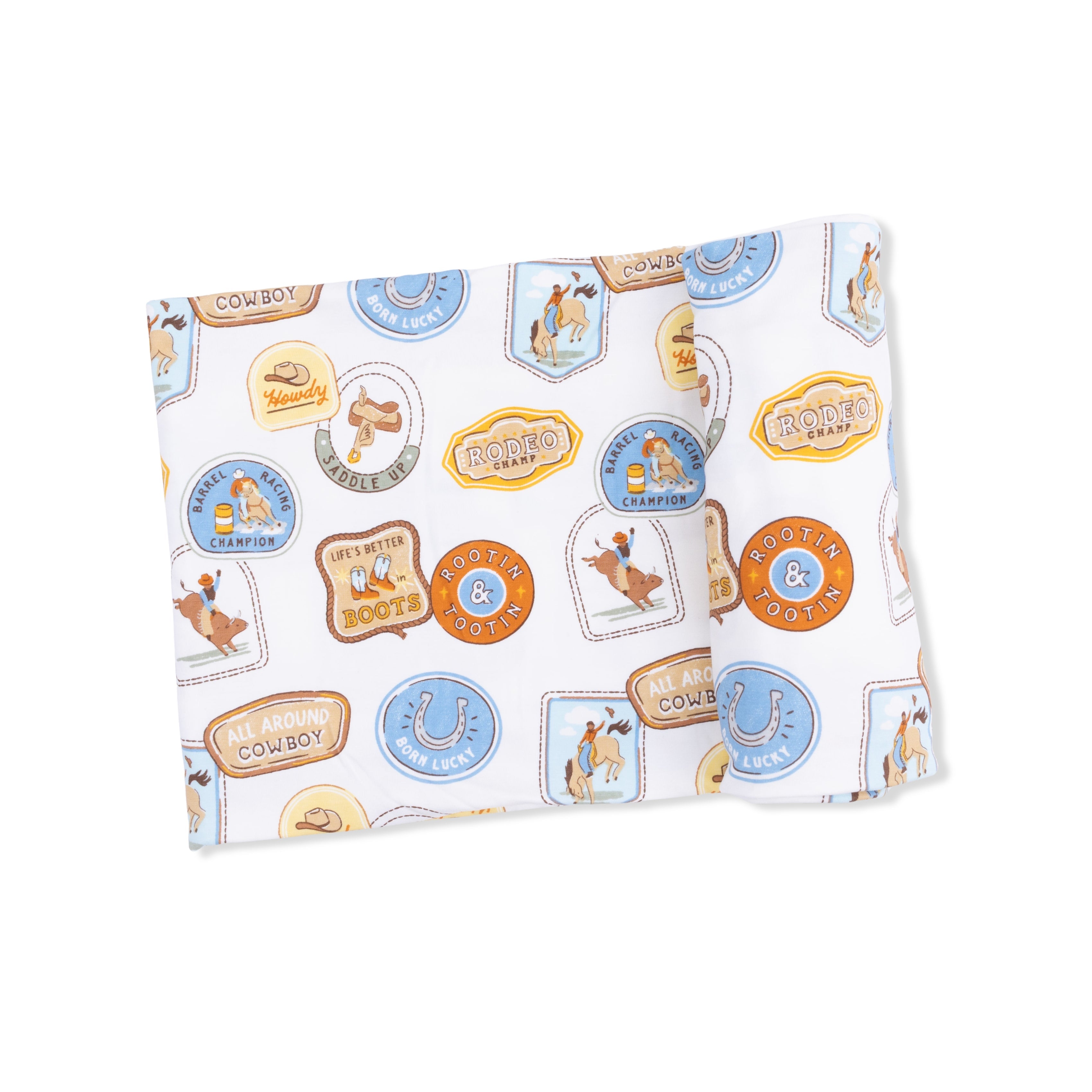 Rodeo Patches Uni - Swaddle Blanket