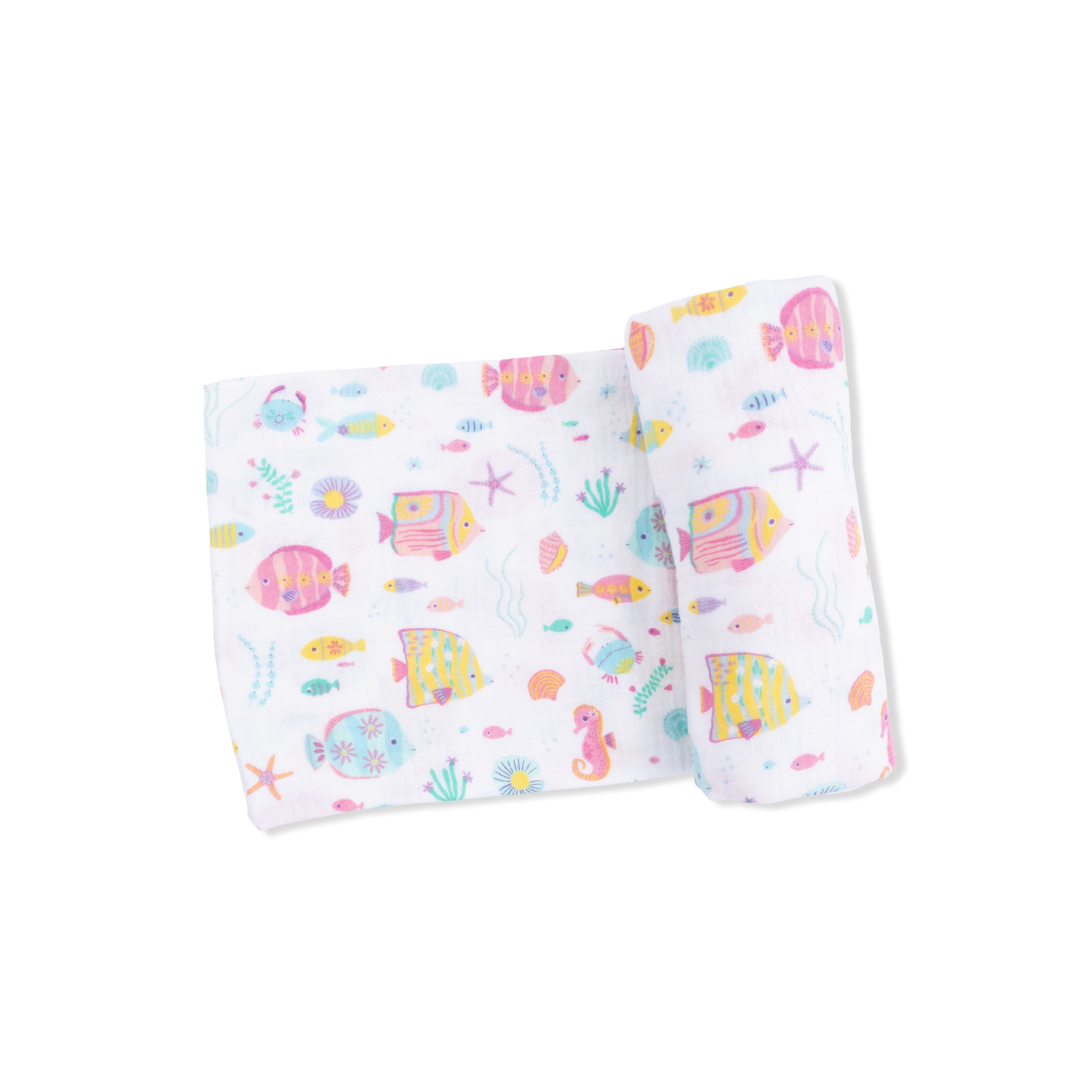 Sunny Coral Reef Fish - Swaddle Blanket