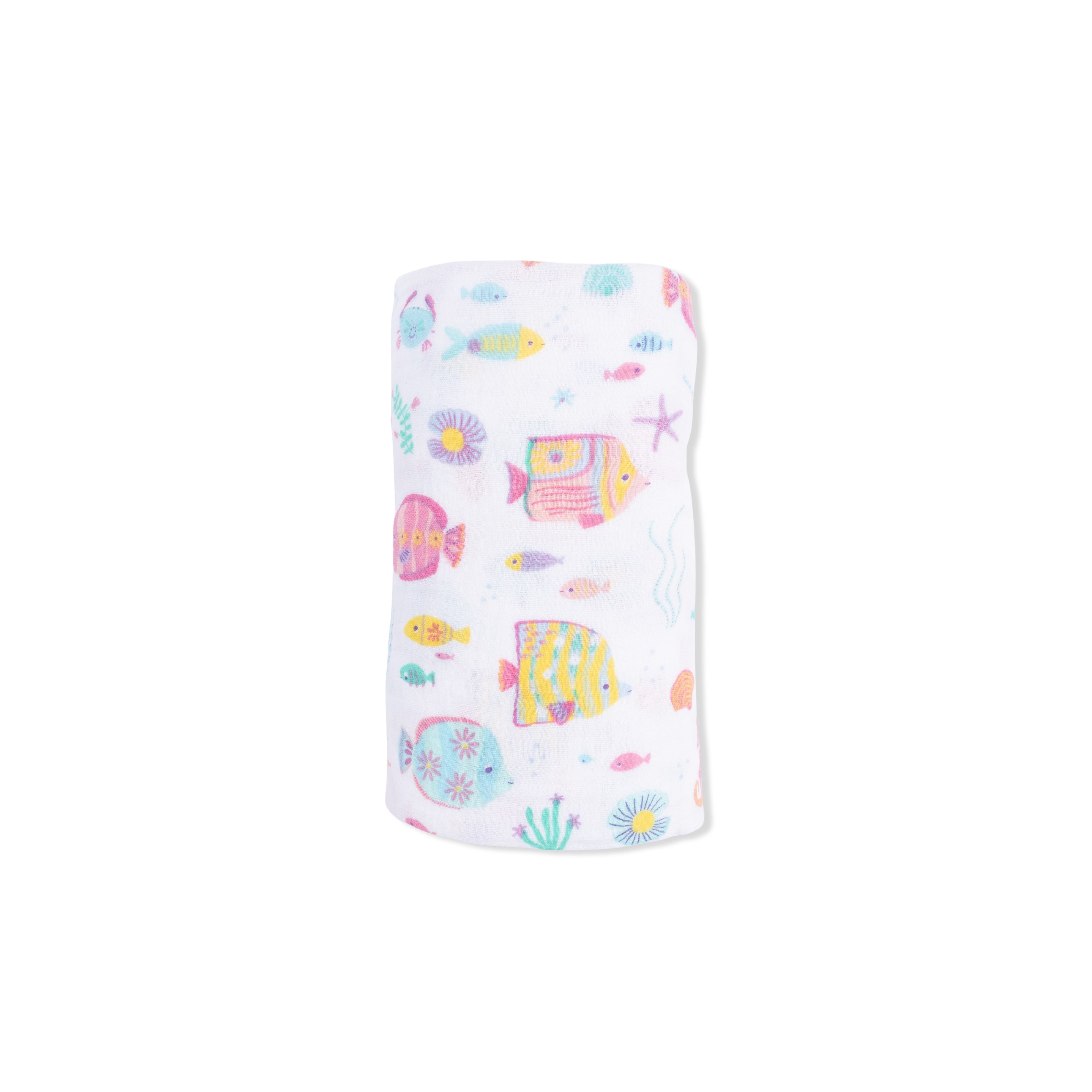 Sunny Coral Reef Fish - Swaddle Blanket