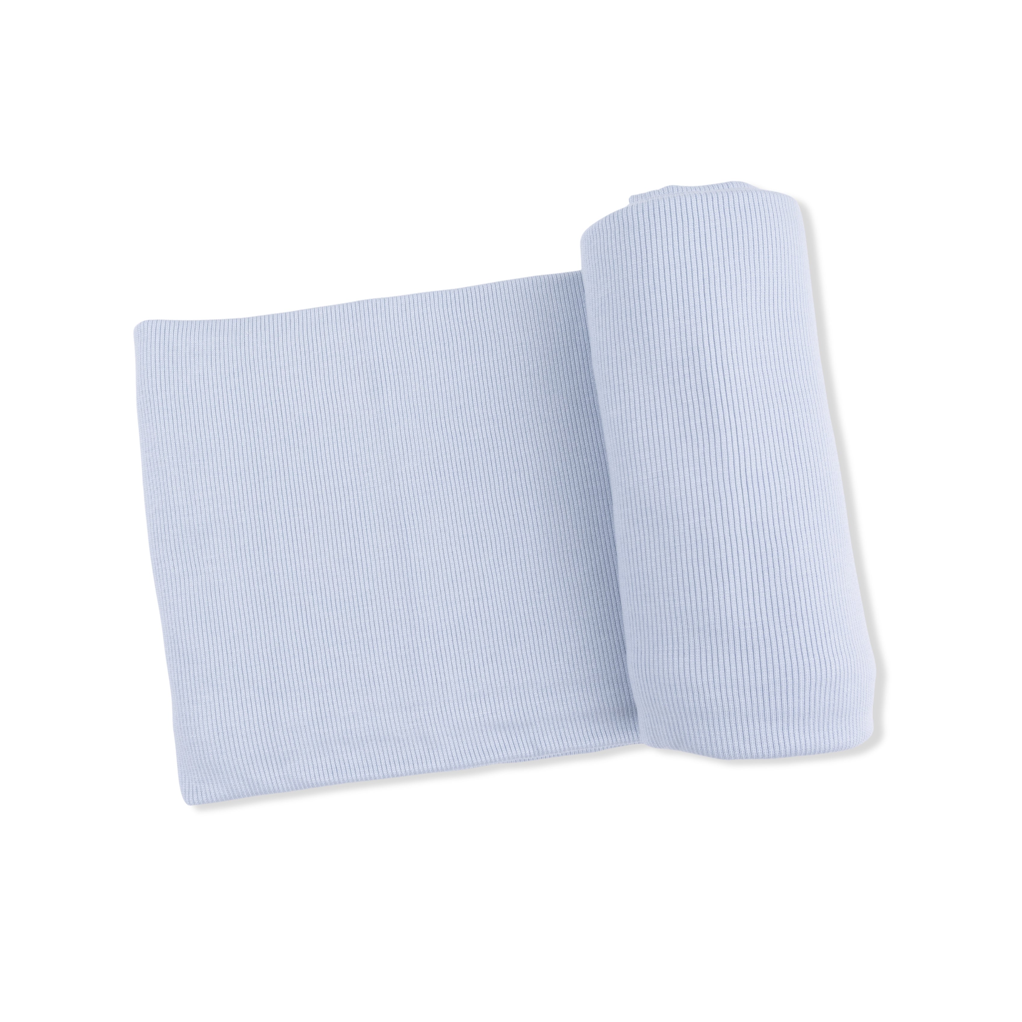 Solid Niagara Mist Rib- Swaddle