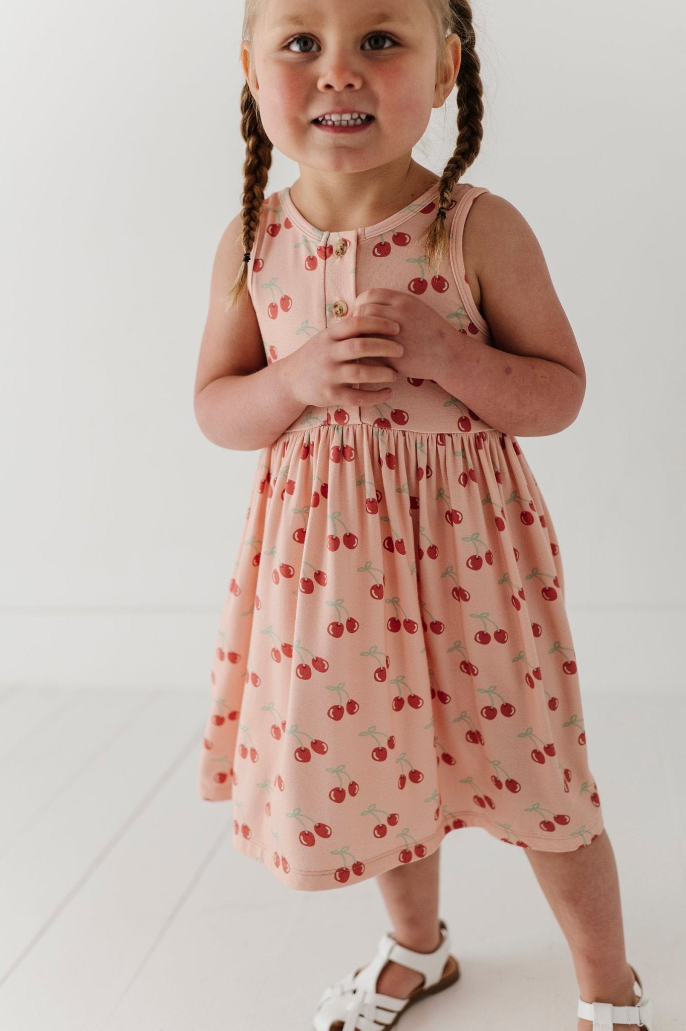 Girl's Henley Tank Dress