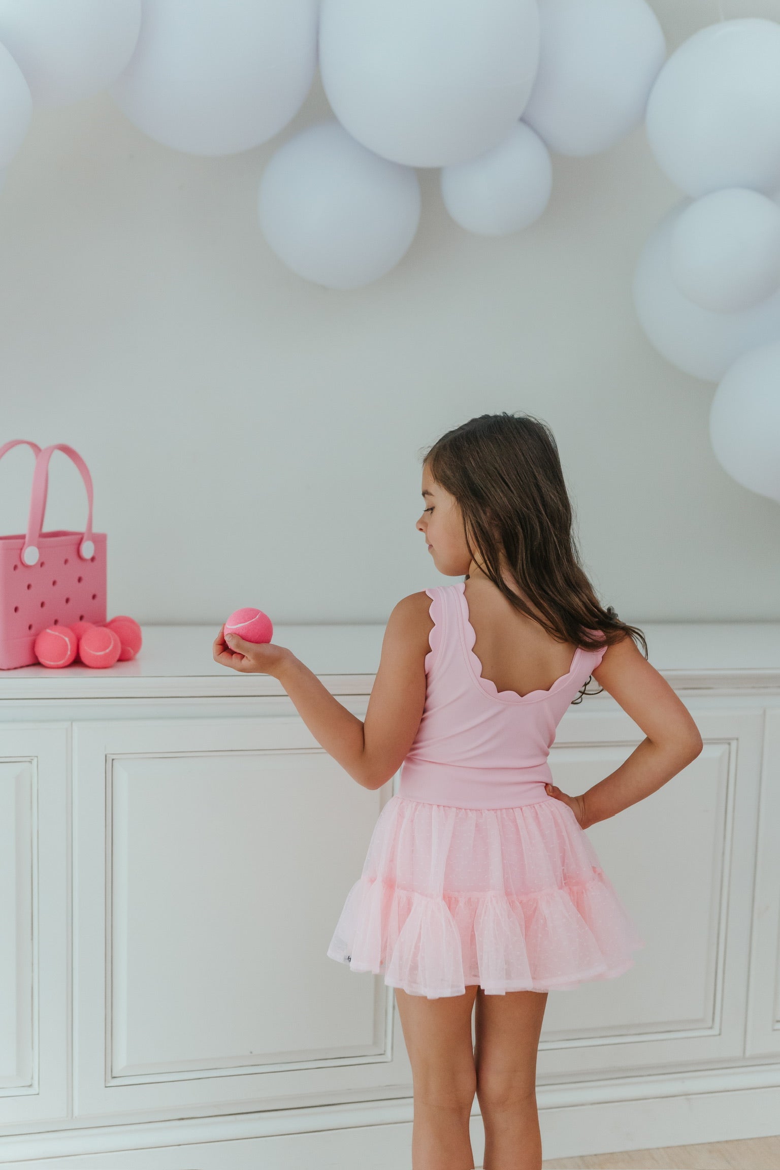 Ballet Pink Culver Athletic Dress