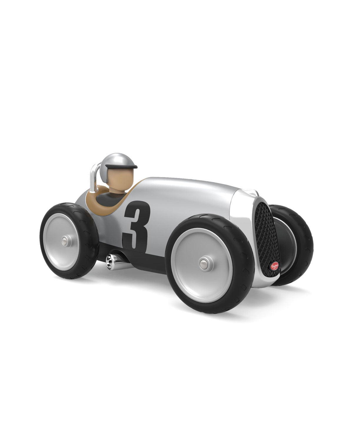 Car Racing Car Silver
