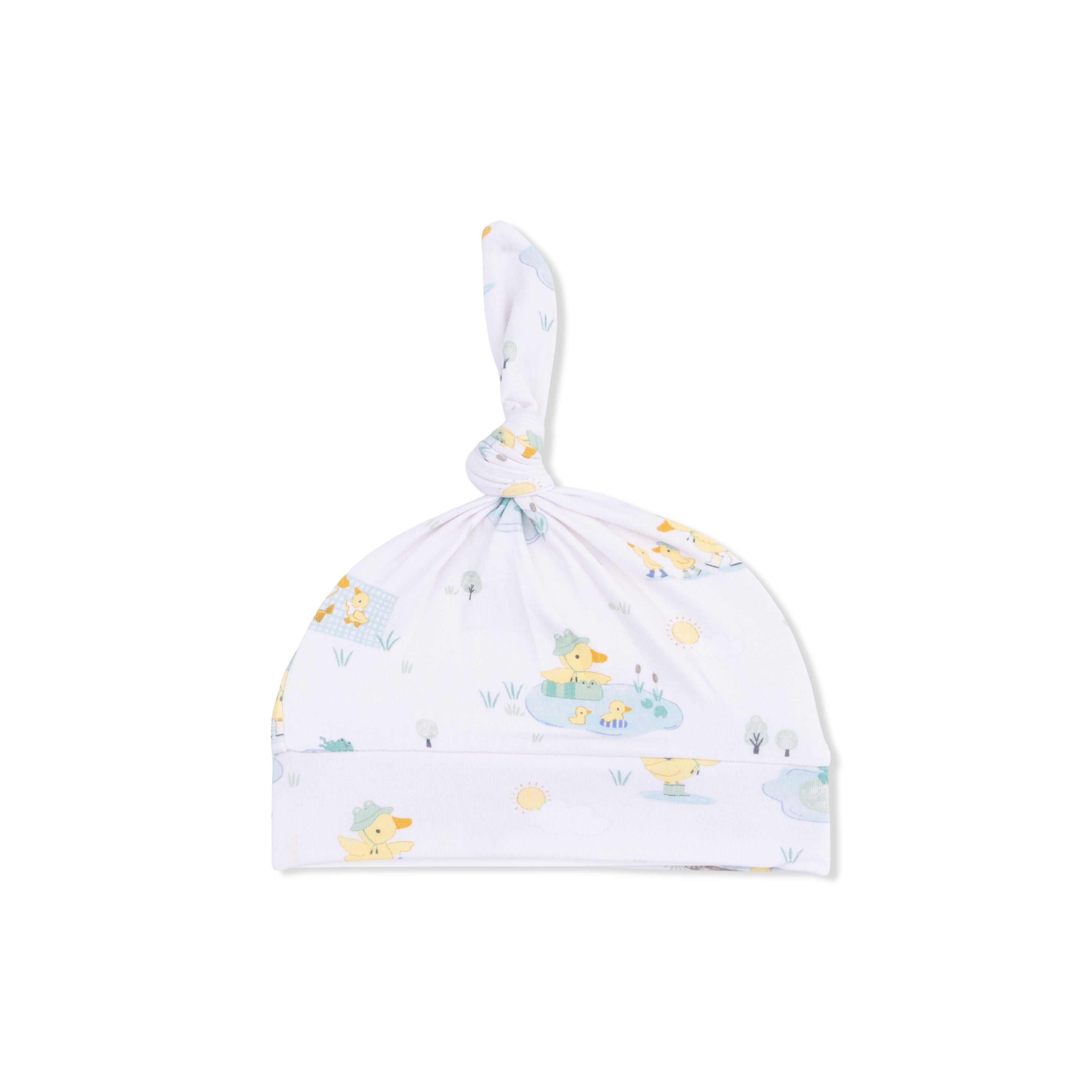 Frog And Duck Pond - Knotted Hat