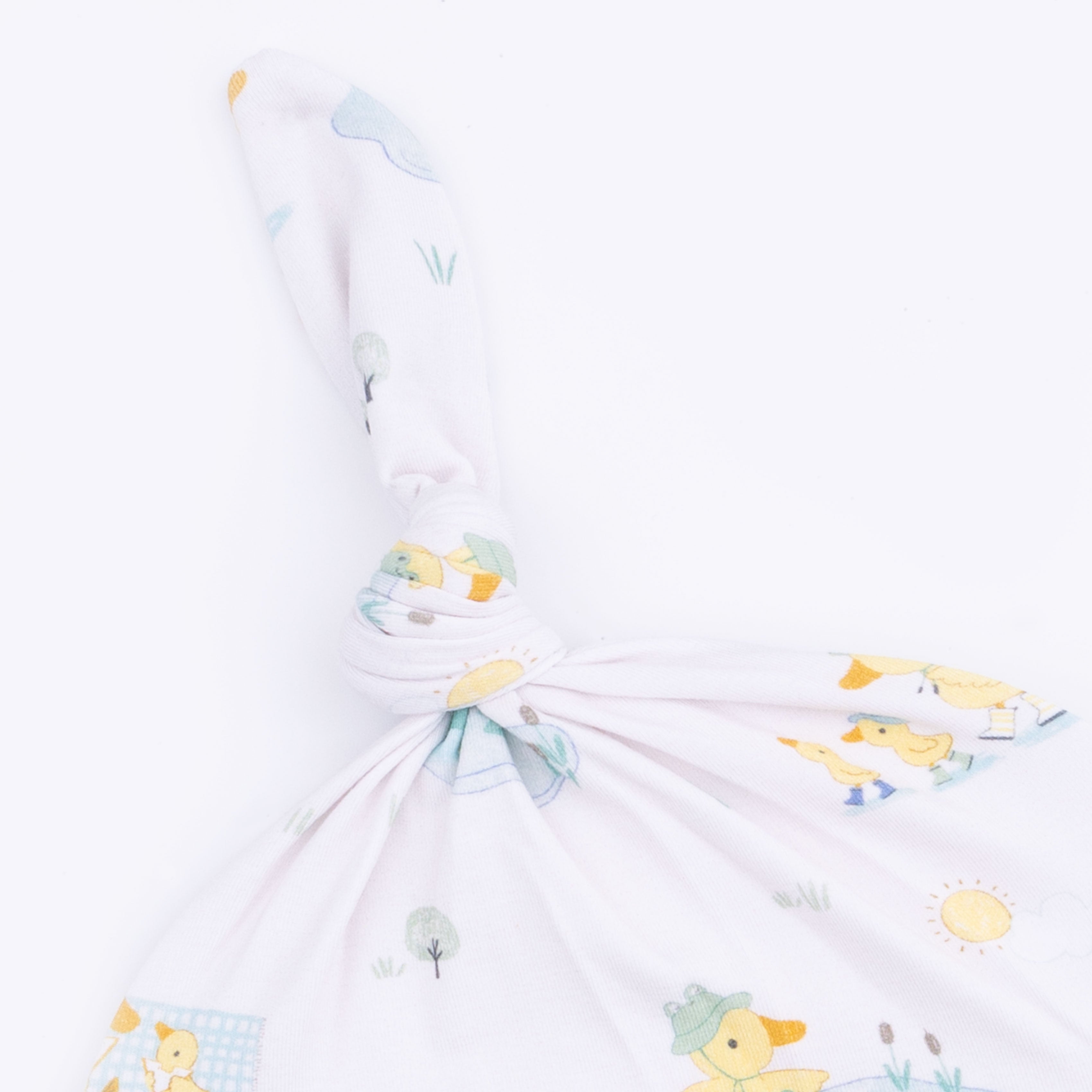 Frog And Duck Pond - Knotted Hat