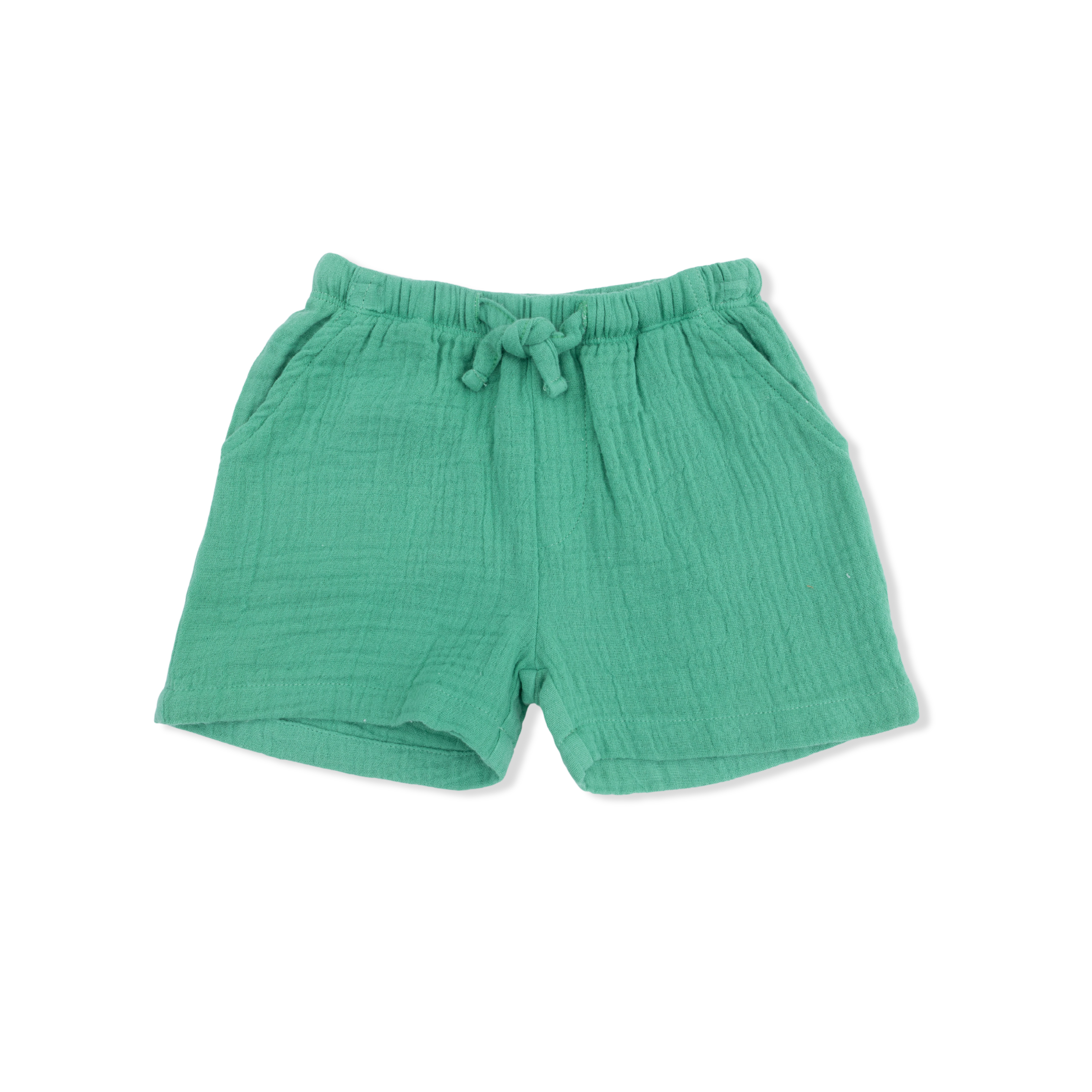 Solid Muslin Ming Green - Casual Short