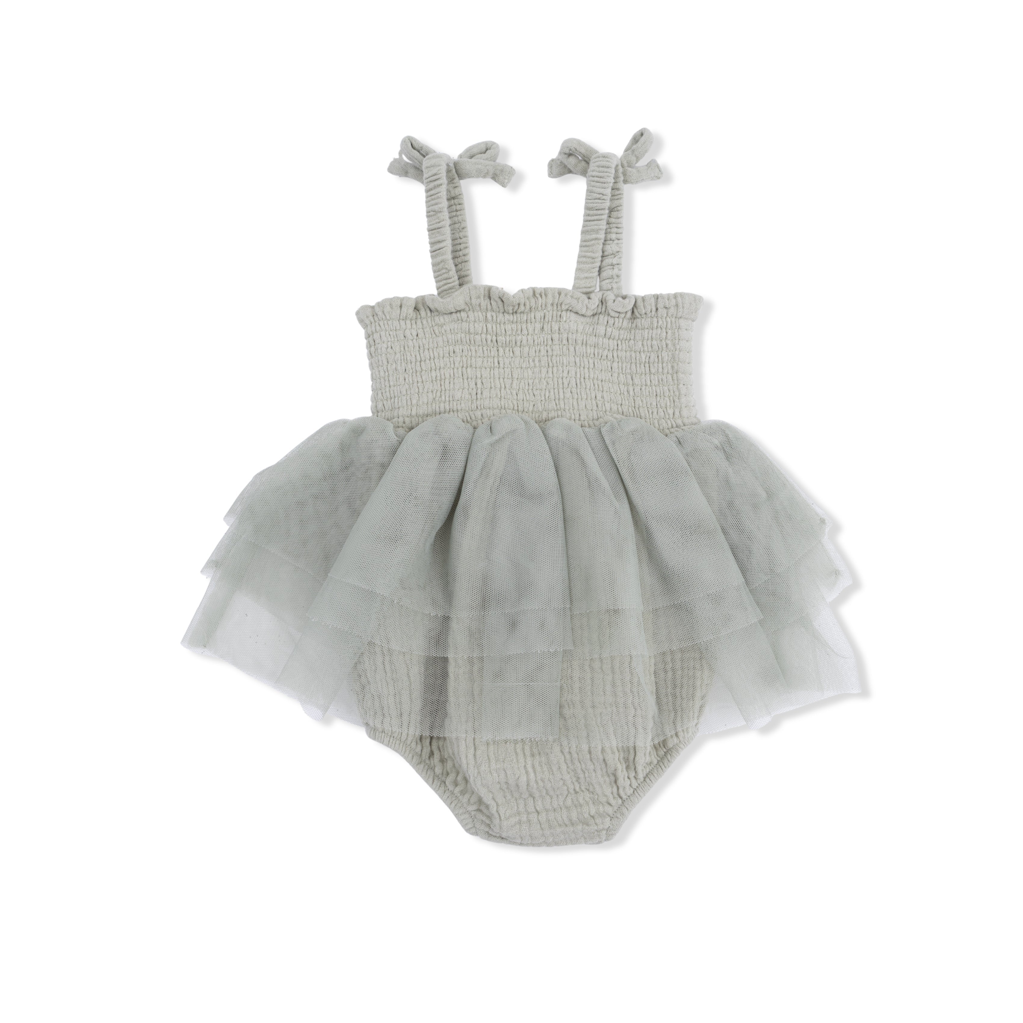 Solid Muslin Desert Green - Tutu Bubble
