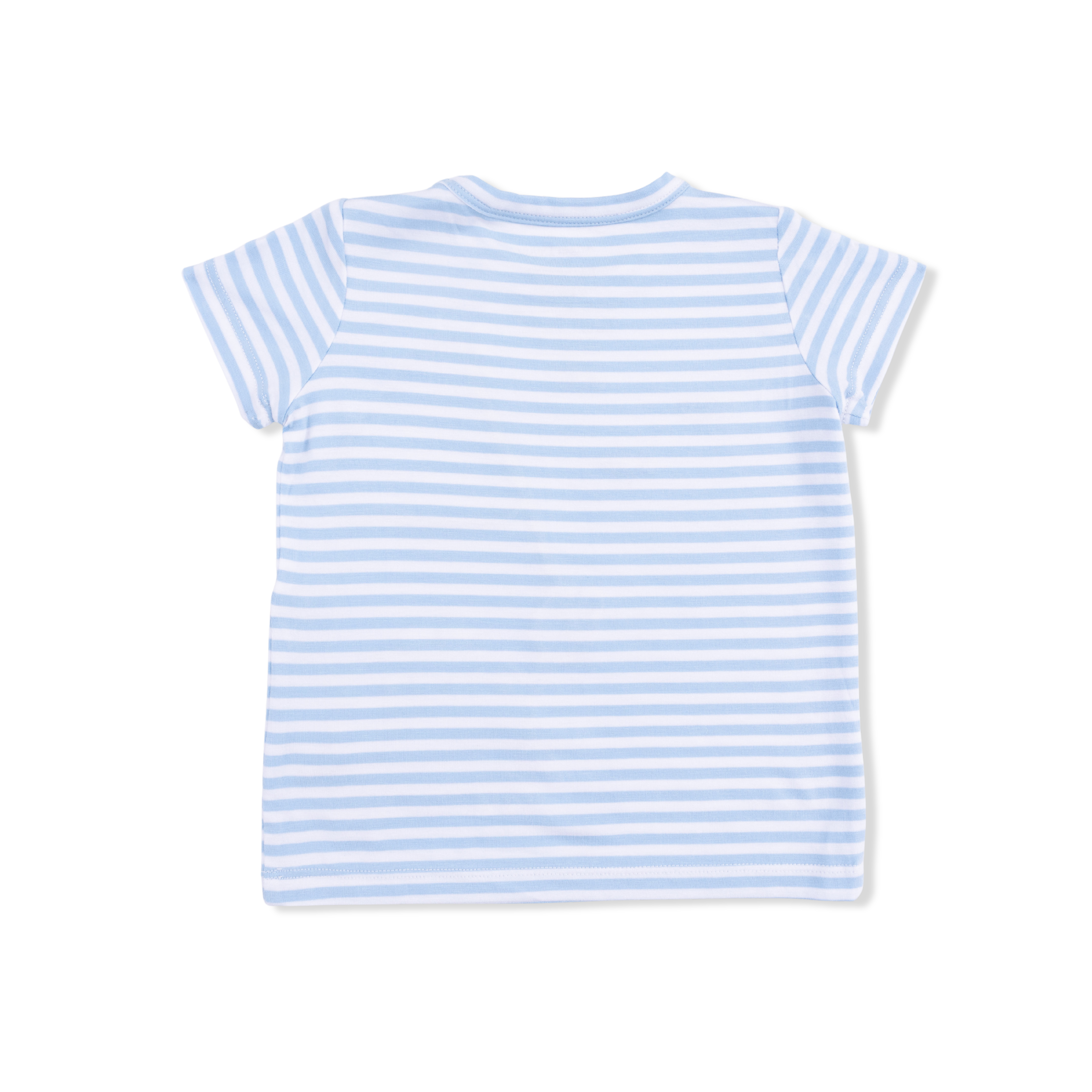 Sailor Sea Creatures Appliques - Crew Neck Tee With Cargo Short