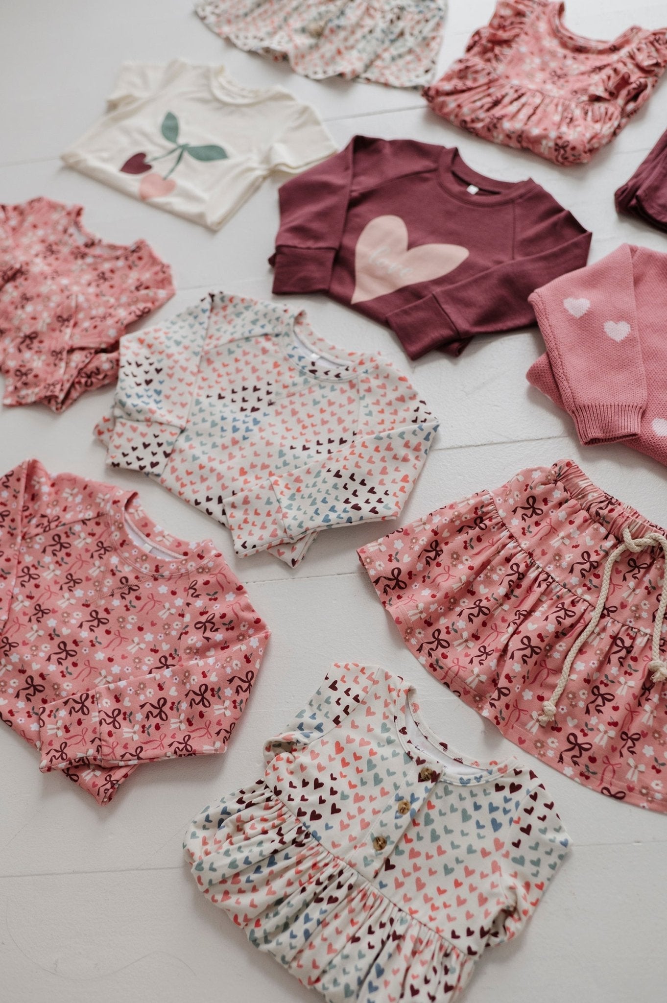 Girl's Long Sleeve Henley Dress