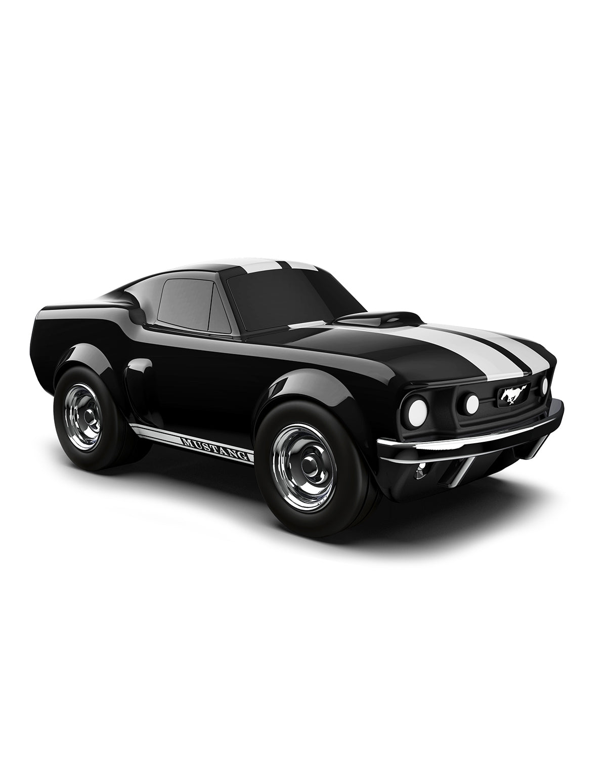 Car Racing Car Ford Mustang Black