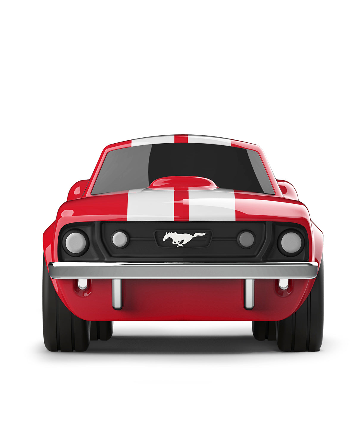 Car Racing Car Ford Mustang Red