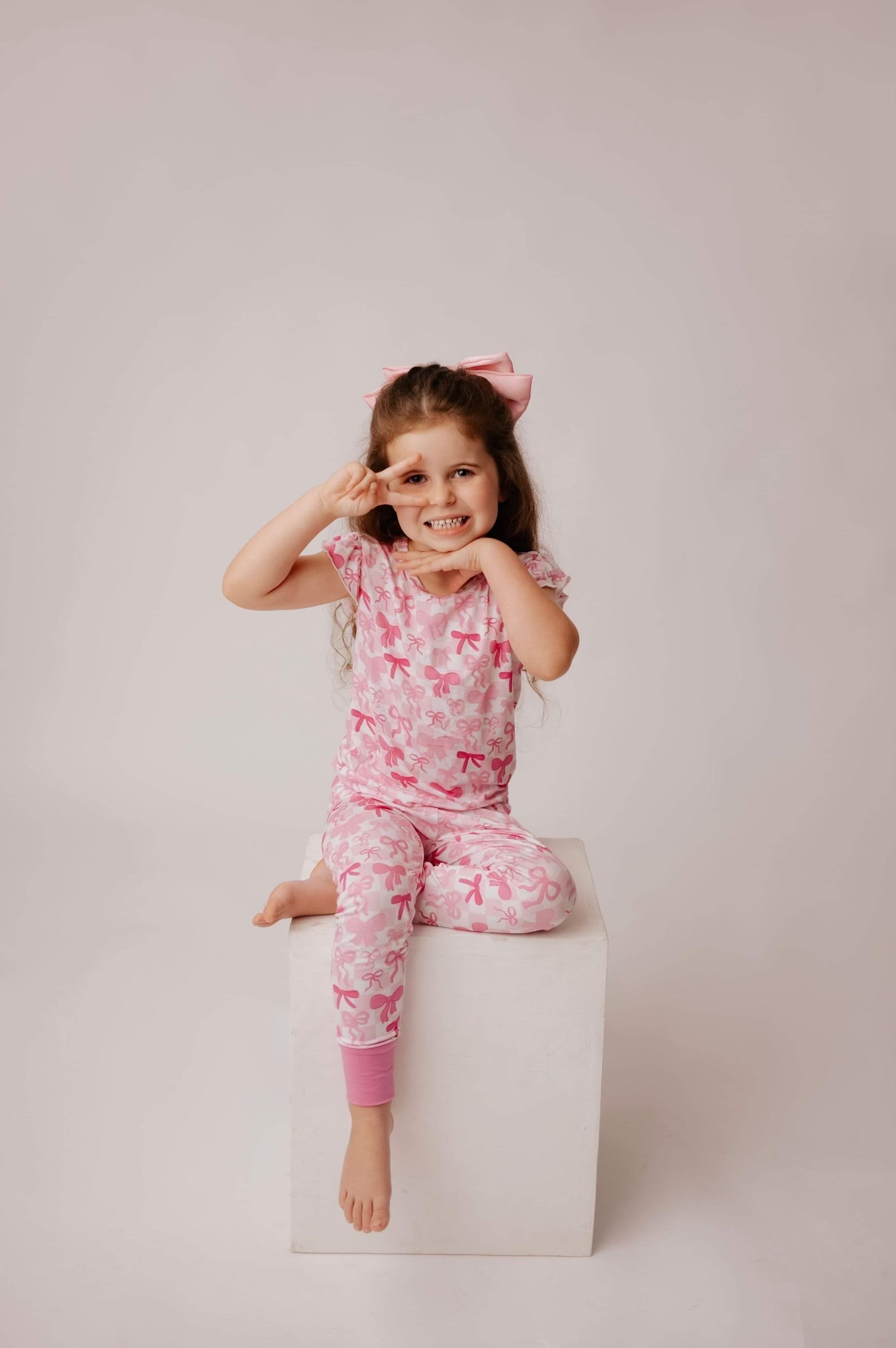 Bowtiful Ruffled Two Piece Set