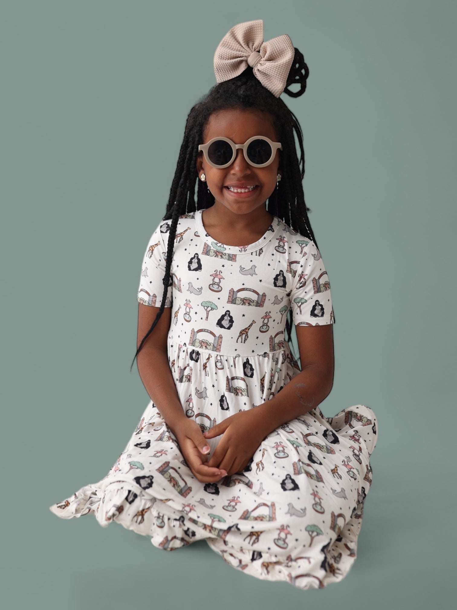 Exclusive Zoo Adventures Dream Ruffle Dress