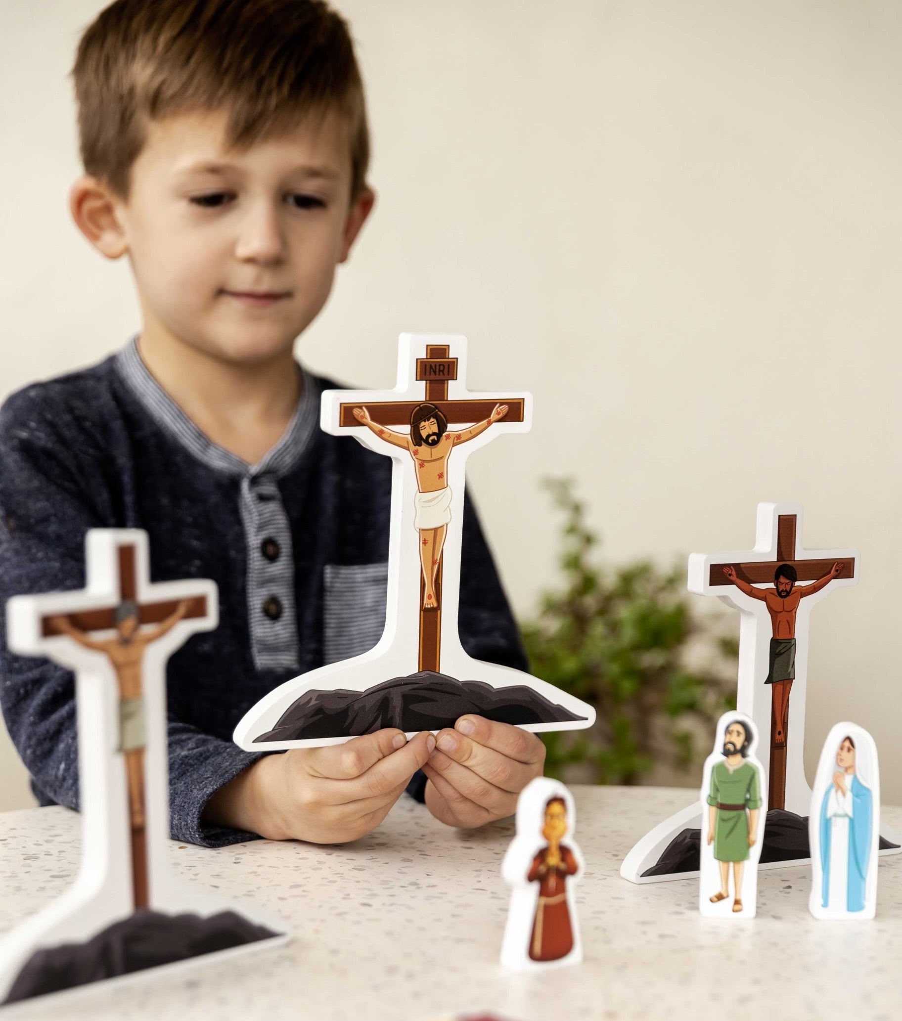 Stations Of The Cross Pray & Play Set - By & Brother Francis