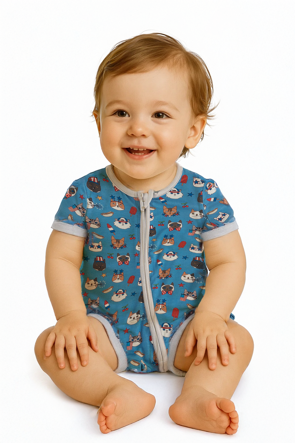 Freedom Cats (romper)