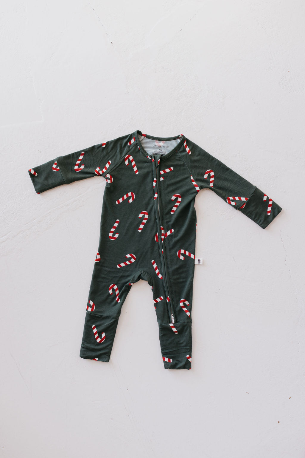 Bamboo Zip Pajamas | Candy Cane Lane 2024