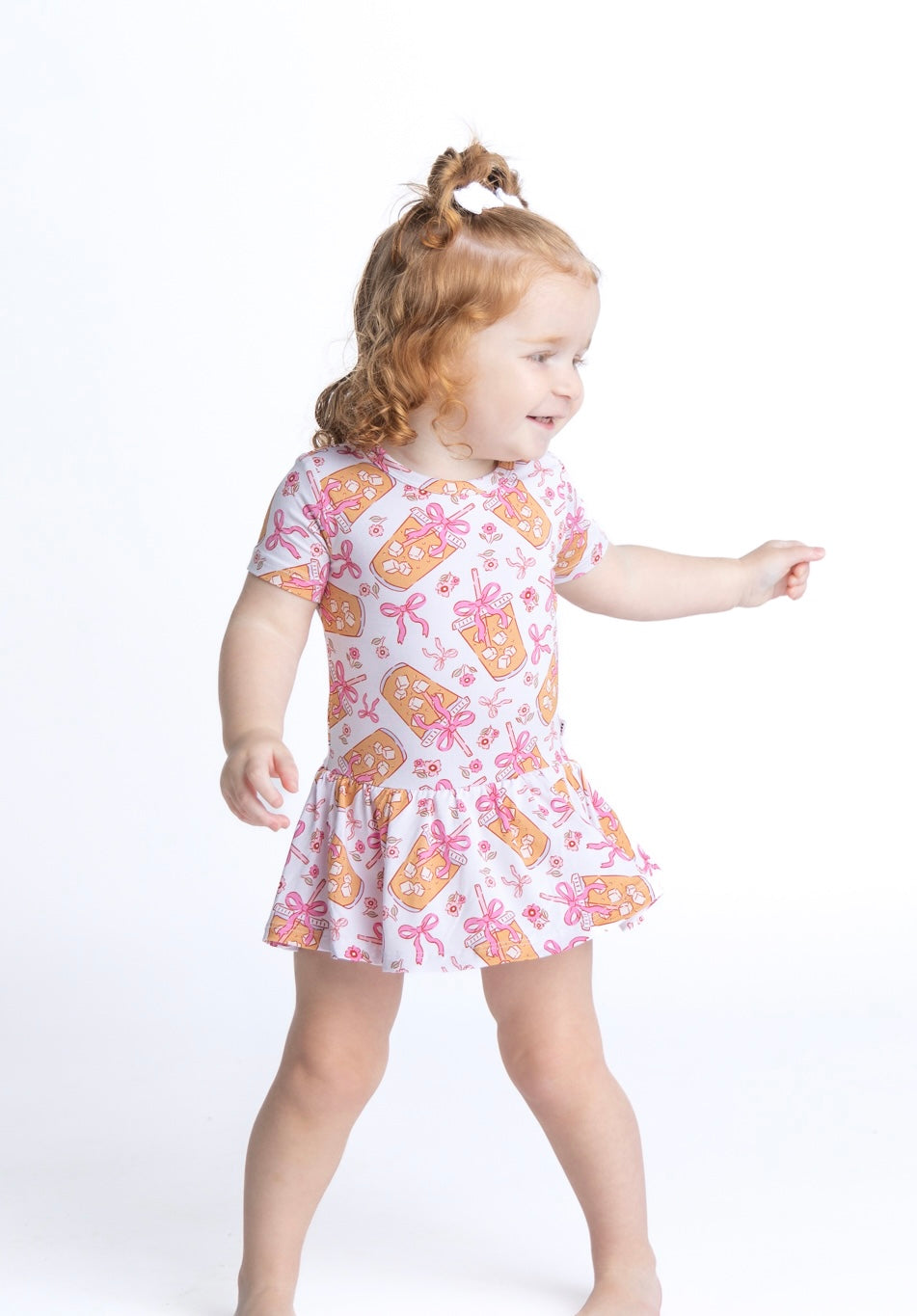 Bows And Brews Bamboo Skirted Bodysuit