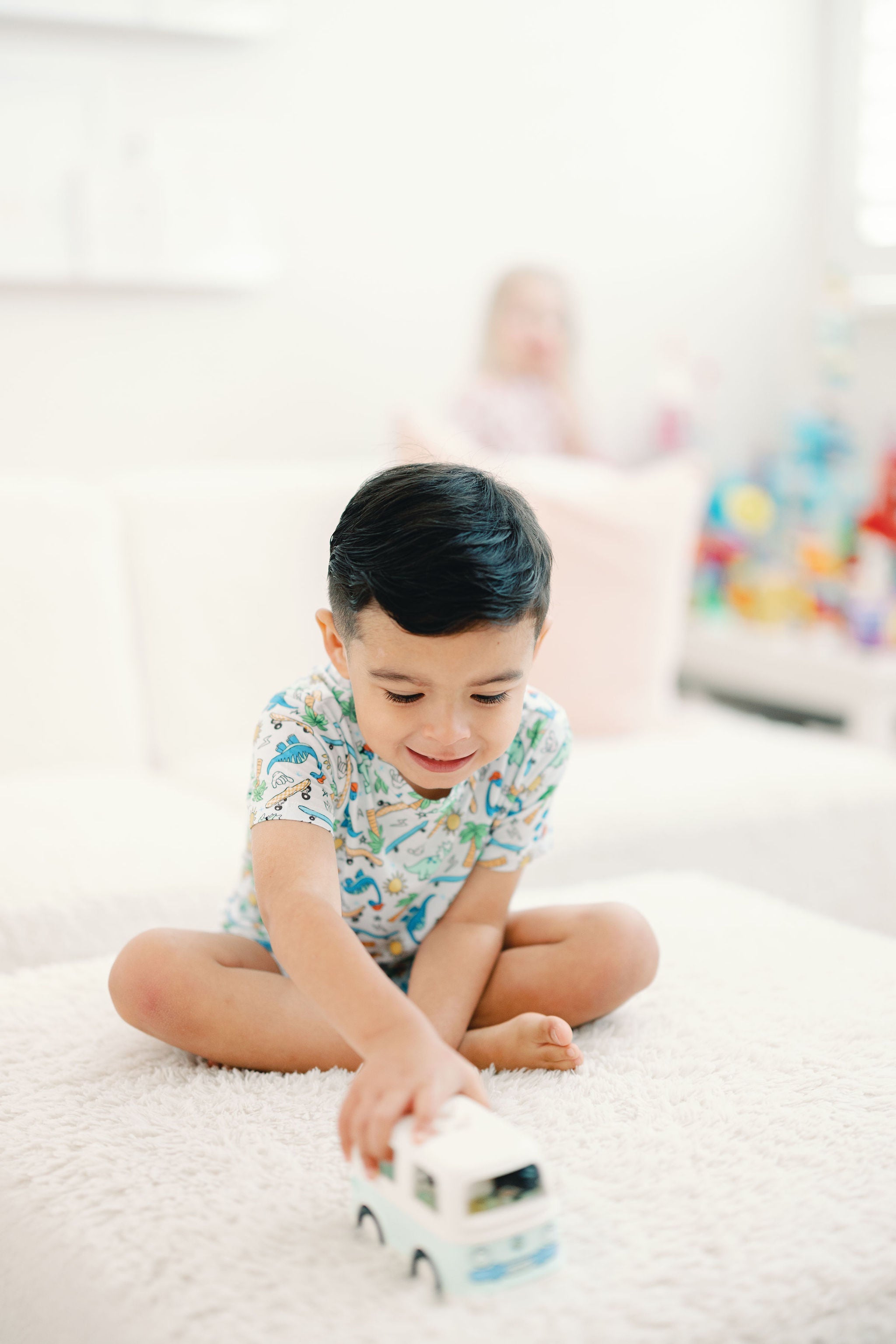 Exclusive Surf-o-saurus Dream Short Set