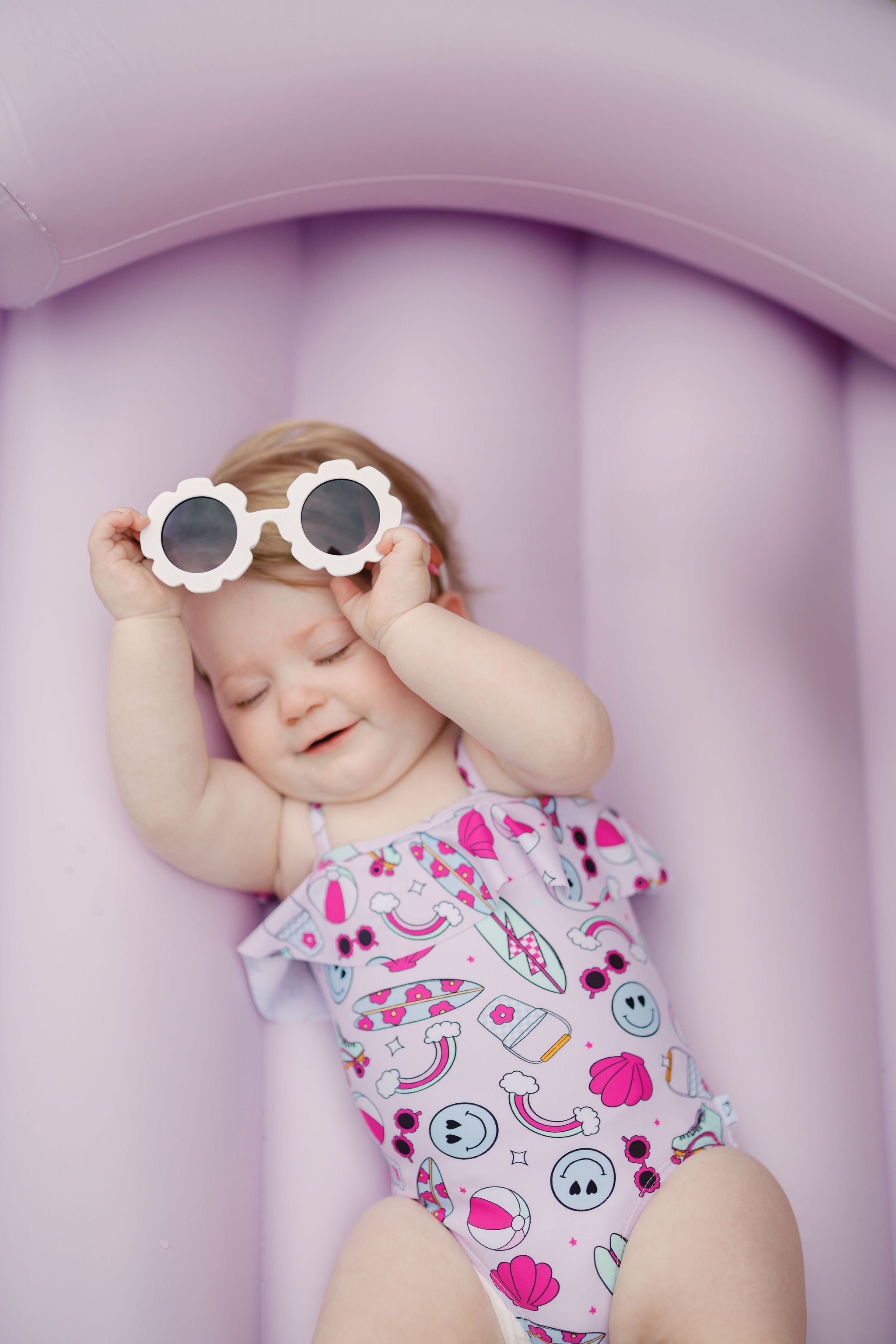 Exclusive Beachin’ It With Brynnleigh Dream Spaghetti One Piece Swim Suit