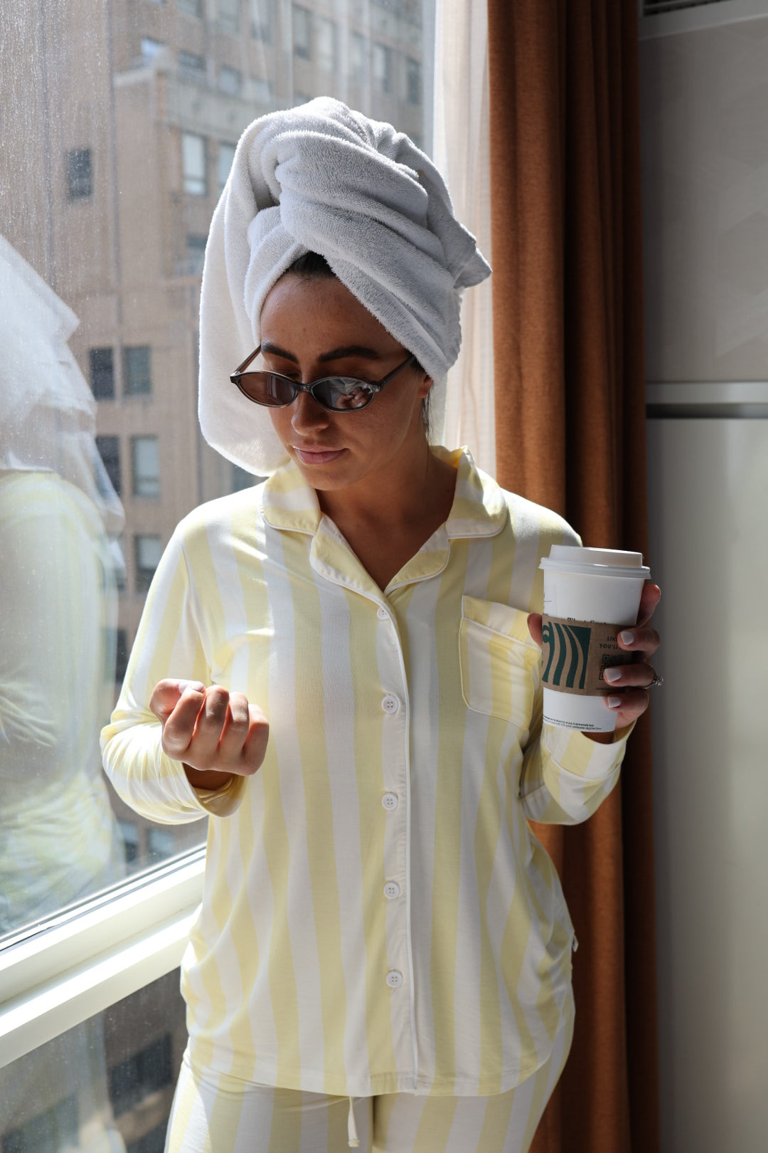 Women's Bamboo Button Up Lounge Set | Butter