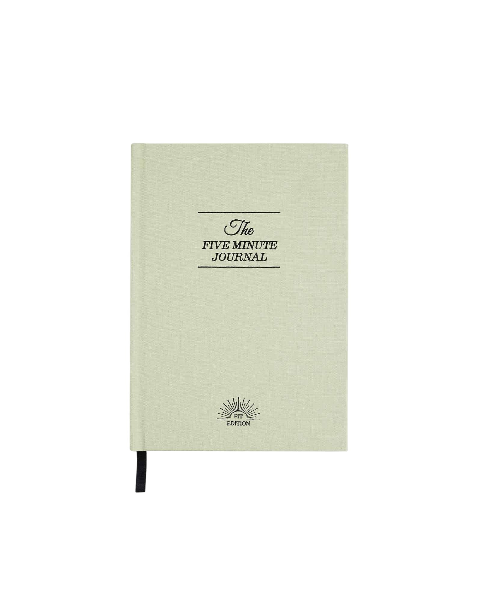 The Five Minute Journal Fit Edition – Fitness journal, fitness tracker, habit tracker, meal planning journal, well-being journal