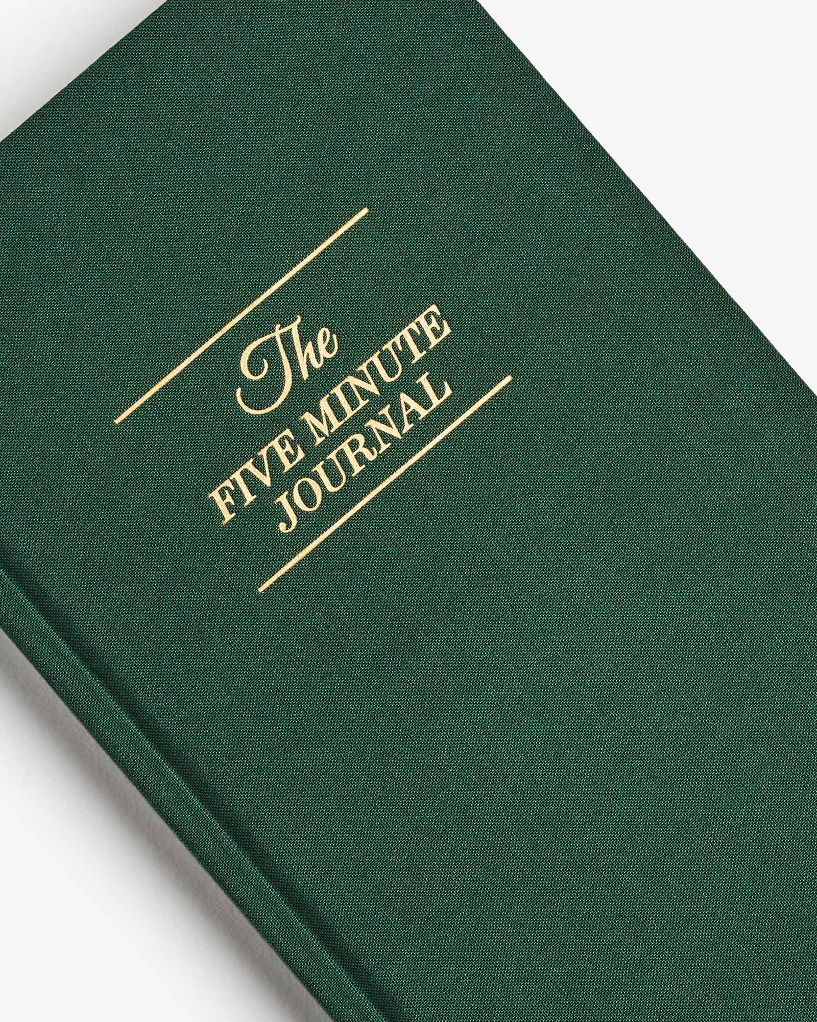 The Five Minute Journal Gratitude Journal by Intelligent Change - Earth Green – 5-minute journal - 5 minute gratitude journal