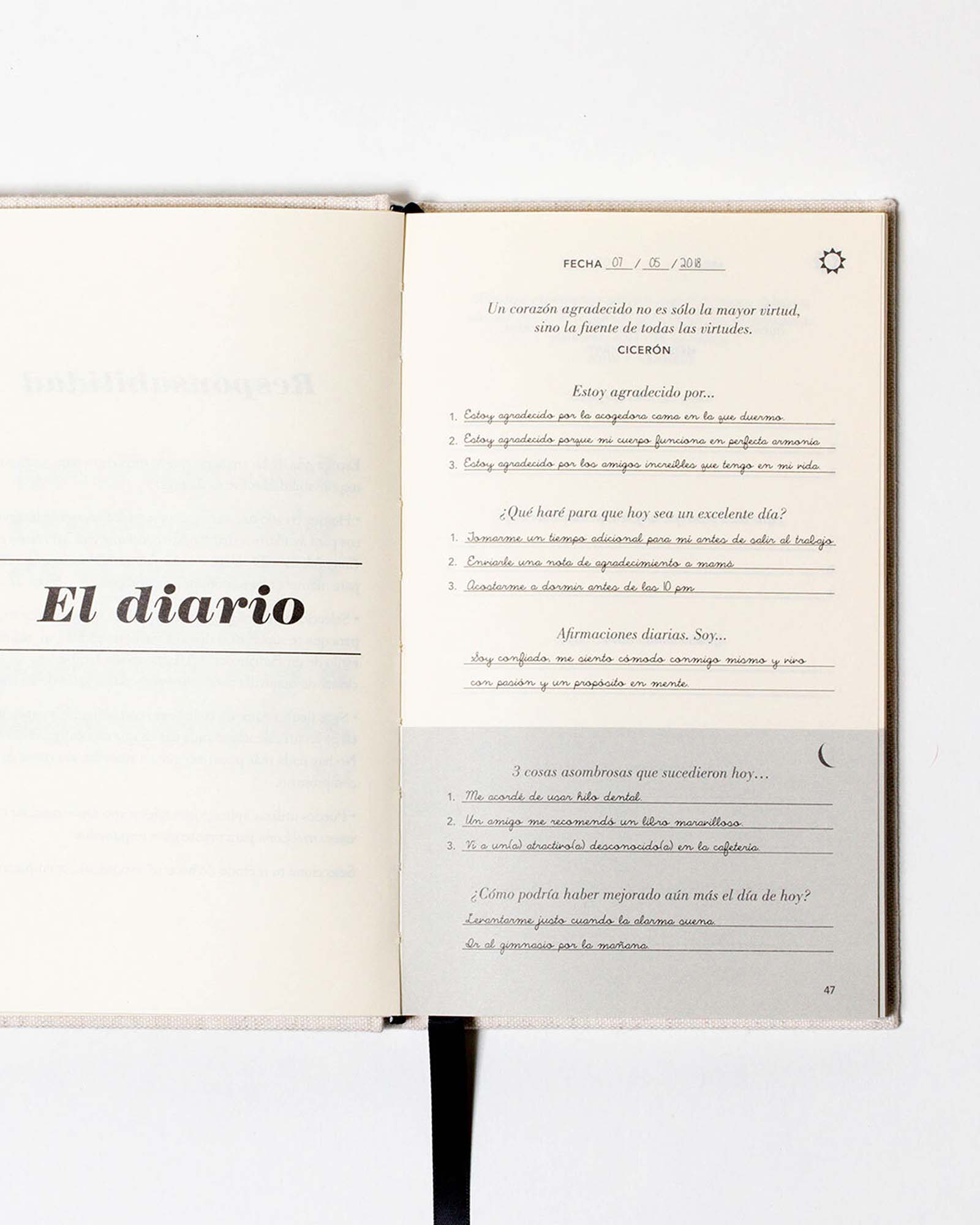 Mi Diario en Cinco Minutos (Spanish Five Minute Journal)