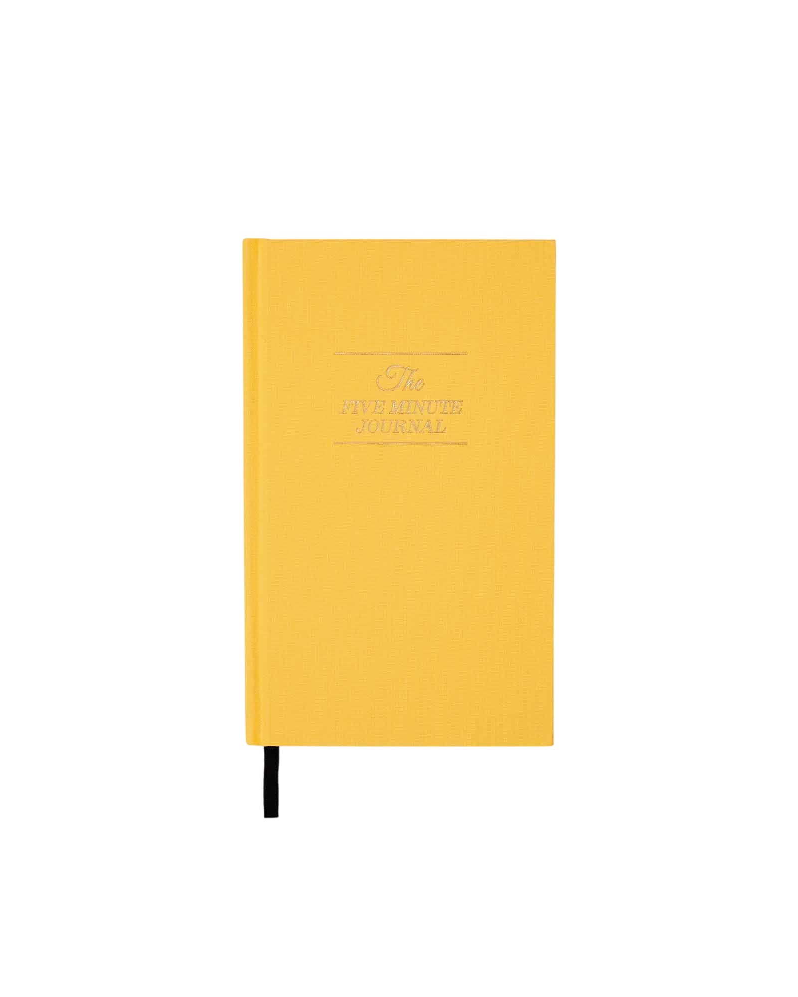 The Five Minute Journal Gratitude Journal by Intelligent Change - Sunshine Yellow – 5-minute journal - 5 minute gratitude journal