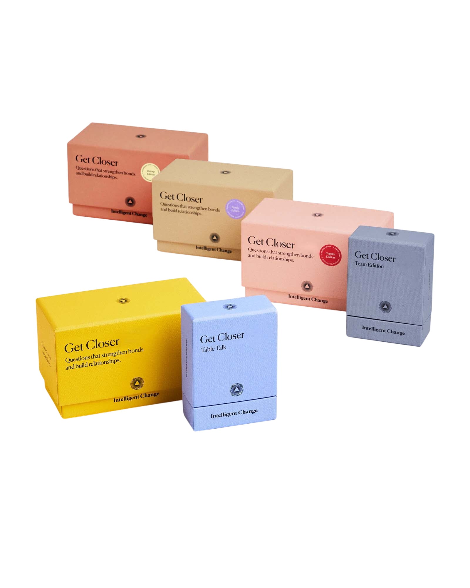 Get Closer Conversation Game Collection by Intelligent Change