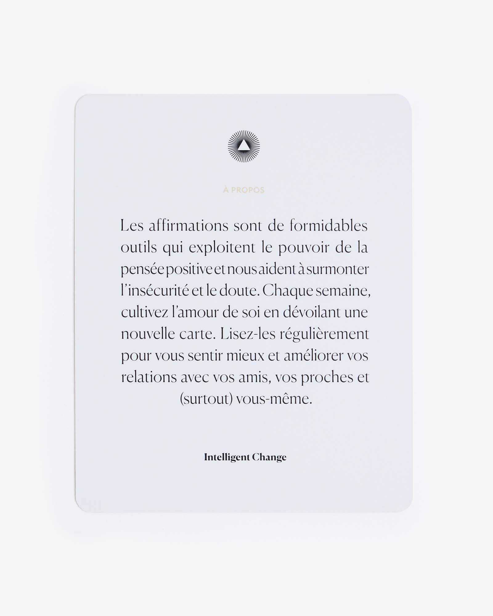 affirmations de pleine conscience mindful affirmations in french positive psychology intelligent change
