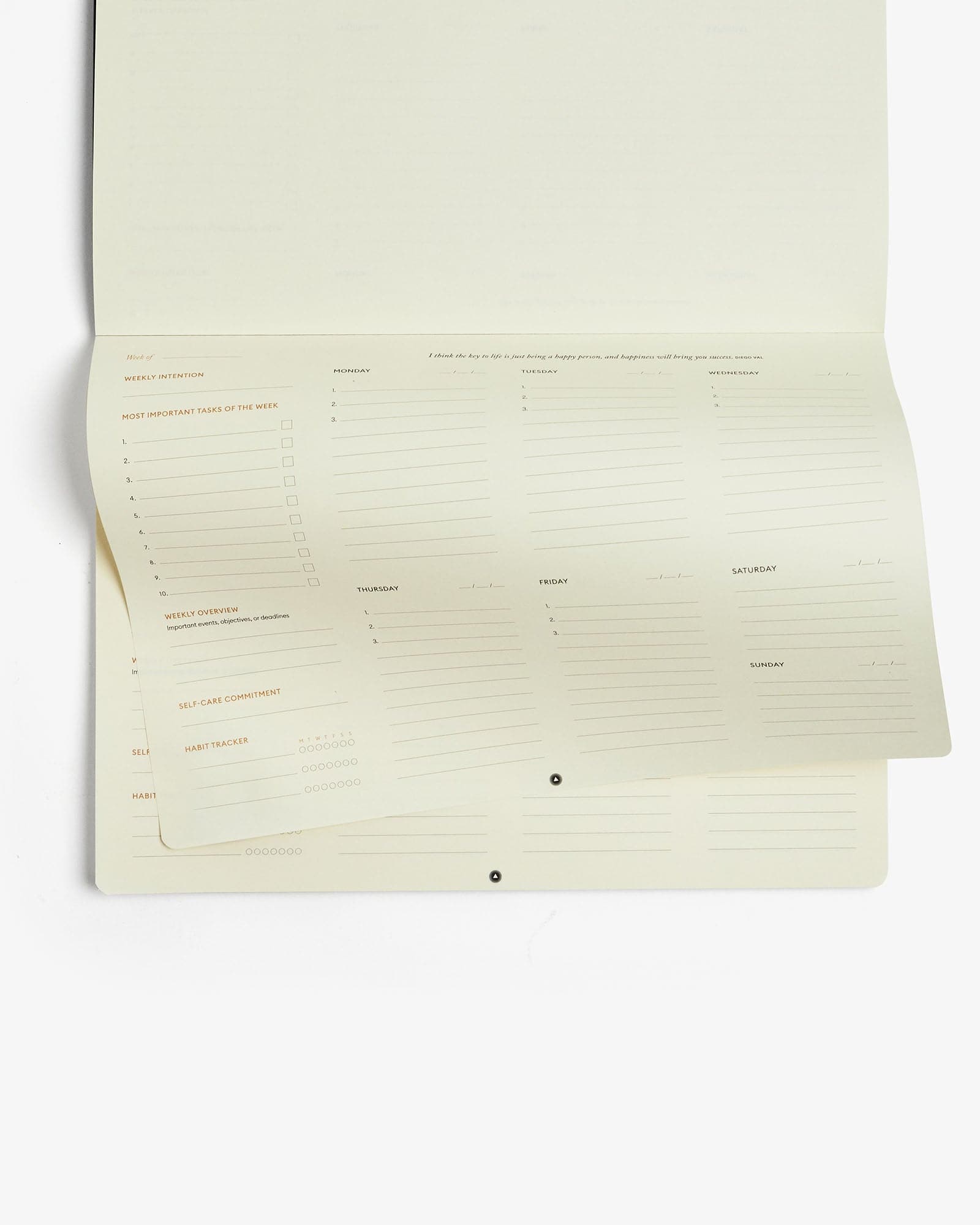 Productivity Weekly Desk Pad by Intelligent Change