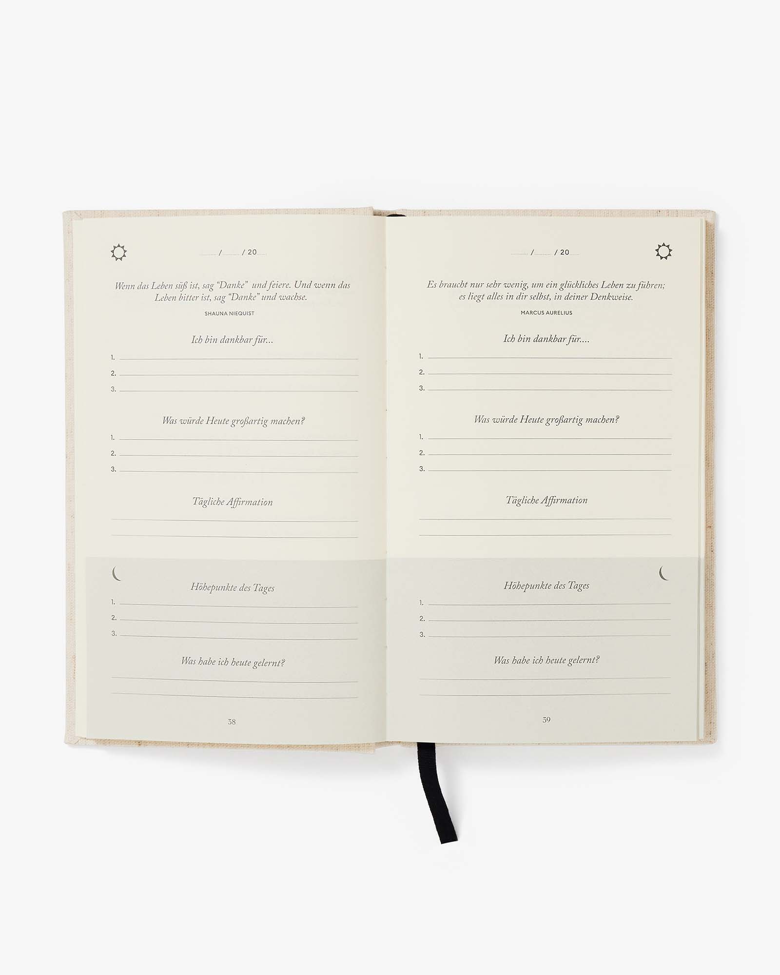 Das Fünf-Minuten Journal (German Five Minute Journal)