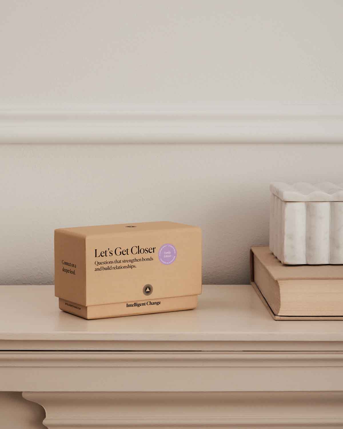 Connect with your friends, family, partner, team members, and dinner guests with all five editions of Let’s Get Closer conversation card games. Discover new meaningful ways to connect and get closer. Spark fun, engaging, and deep conversations and strengthen your relationships.