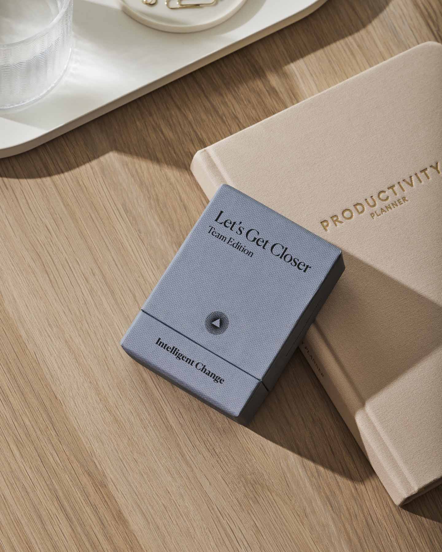 Let's get closer Team Edition by Intelligent Change - compact and easy-to-play conversational card game to engage dinner guests, friends