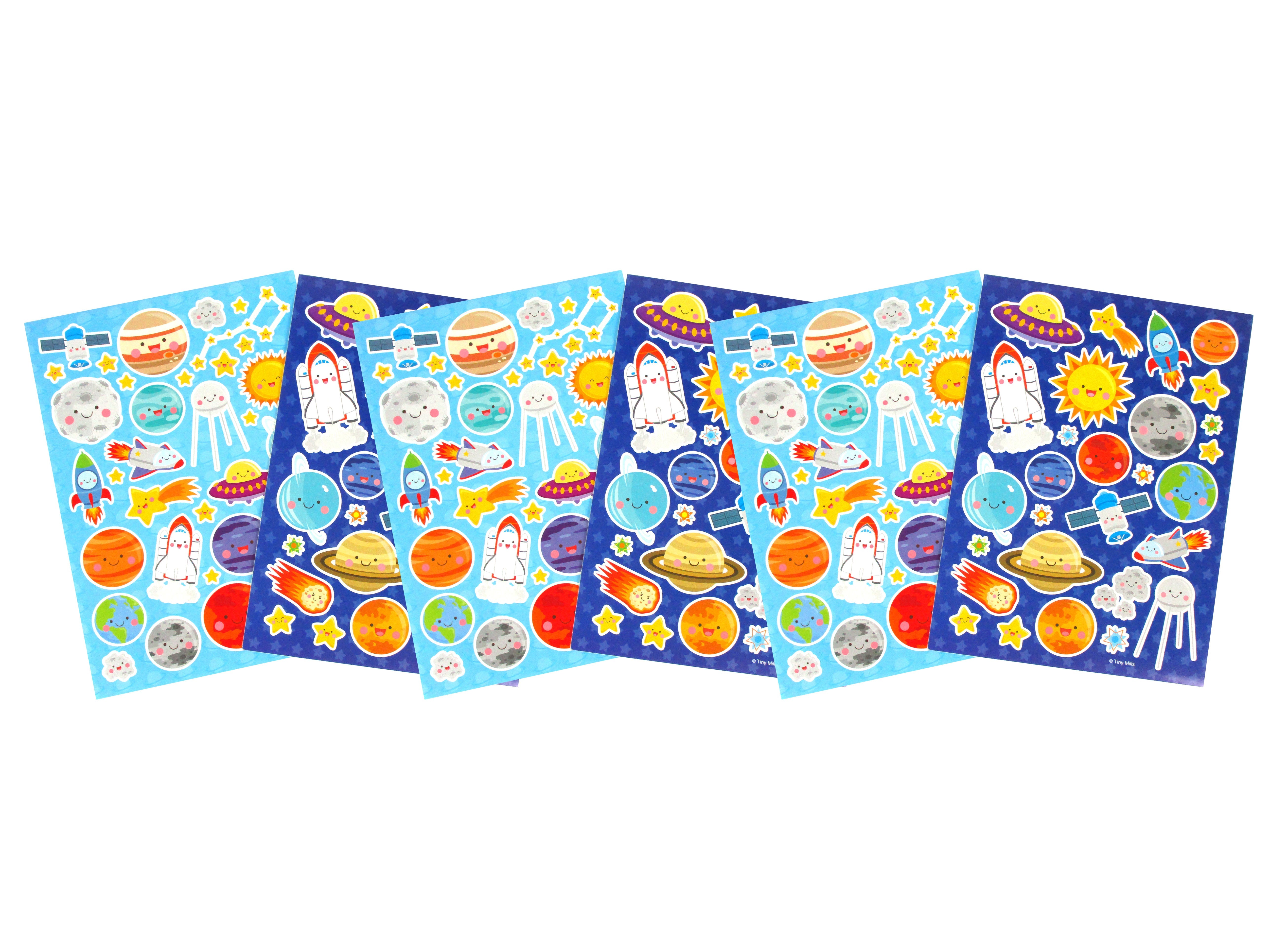 Outer Space Stickers