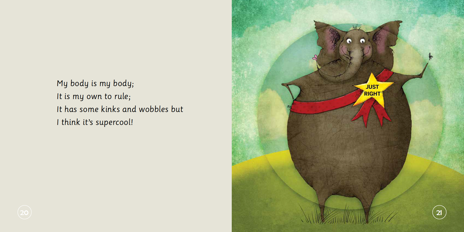 The Elephant Who Tried To Tiptoe: Reminding Children To Love The Body They Have