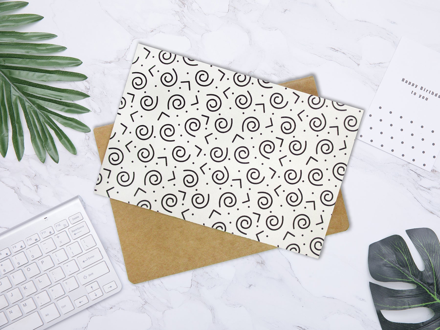 80’s Black And White - 36 Pack Assorted Greeting Cards For All Occasions - 6 Design