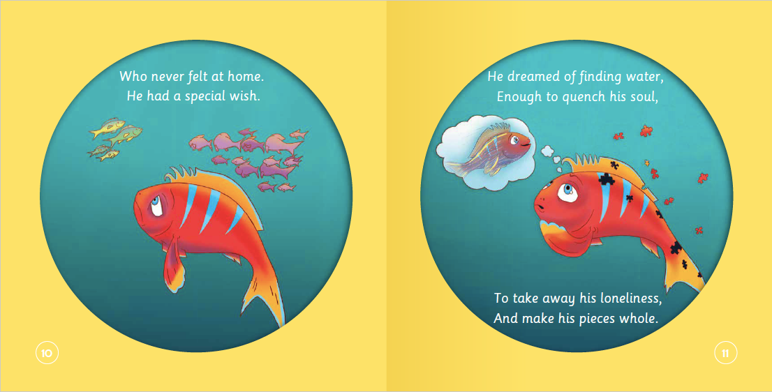 The Fish Who Searched For Water: Helping Children Find Comfort In What They Already Have