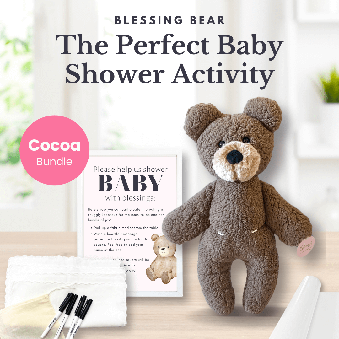 Cocoa Blessing Bear® Baby Shower Bundle