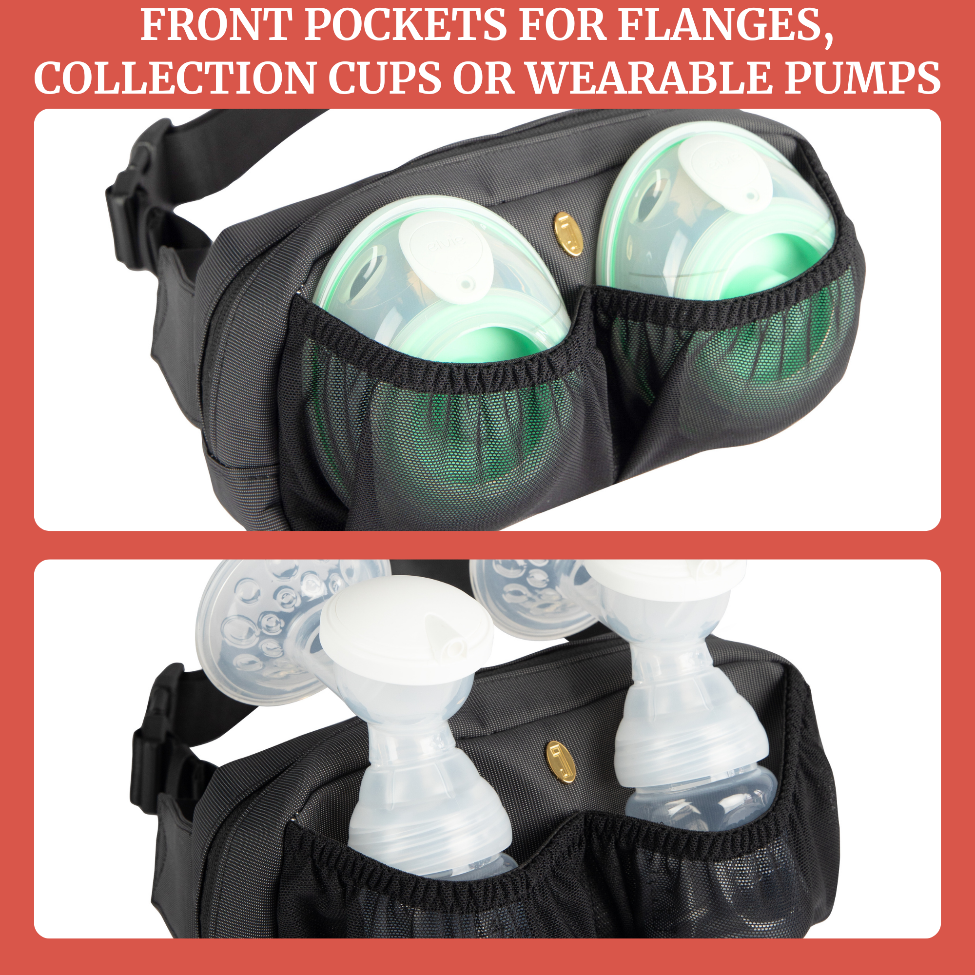 Belt Bag For Small Breast Pumps - Mini Pump-a-porter