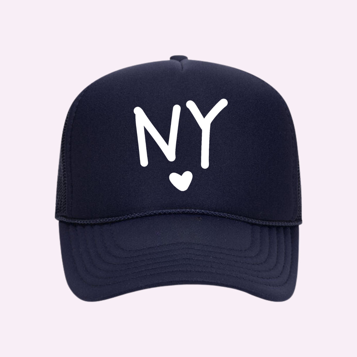 I Love Ny ♡ Printed Trucker Hat