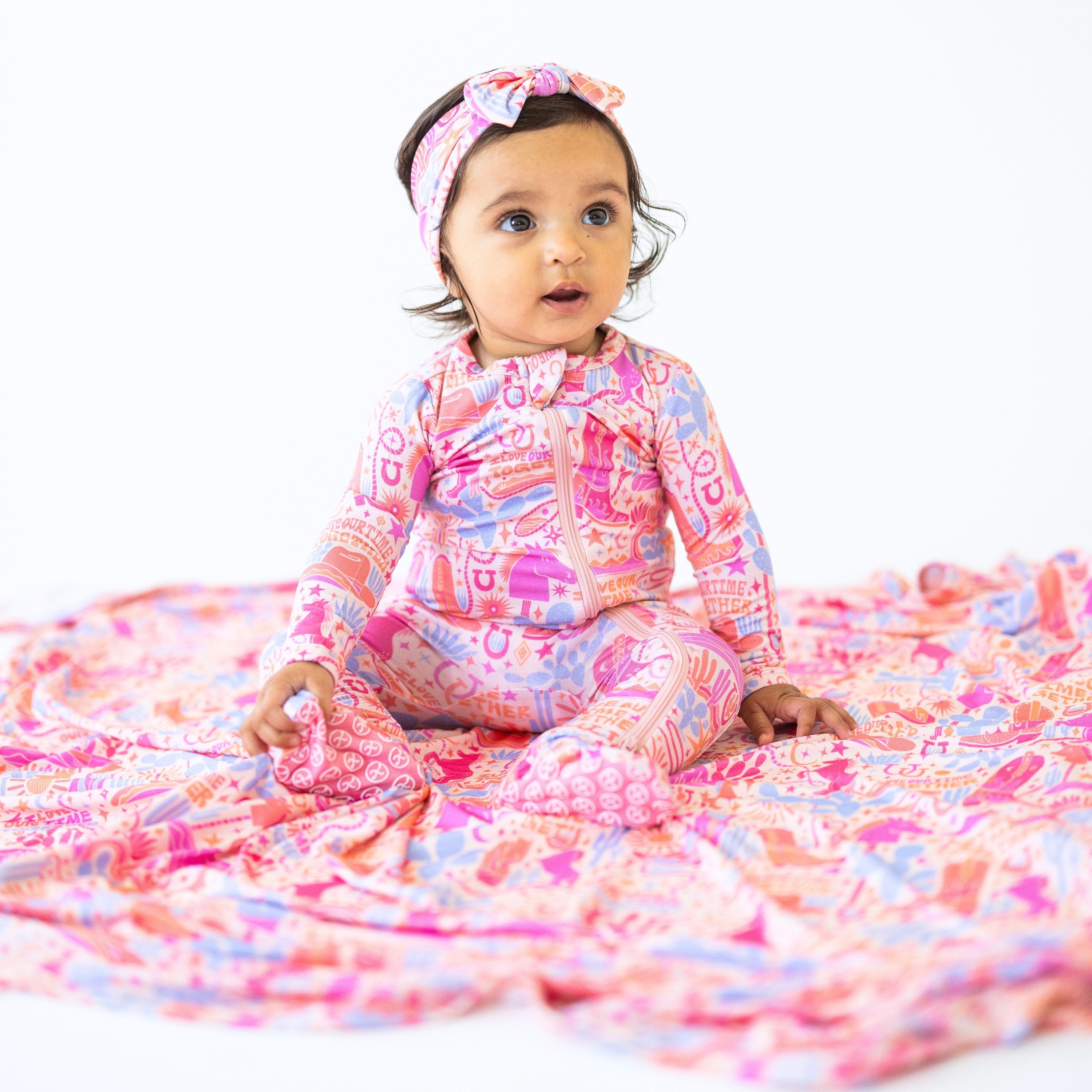 The Forever Swaddle Blanket | Saddle Up