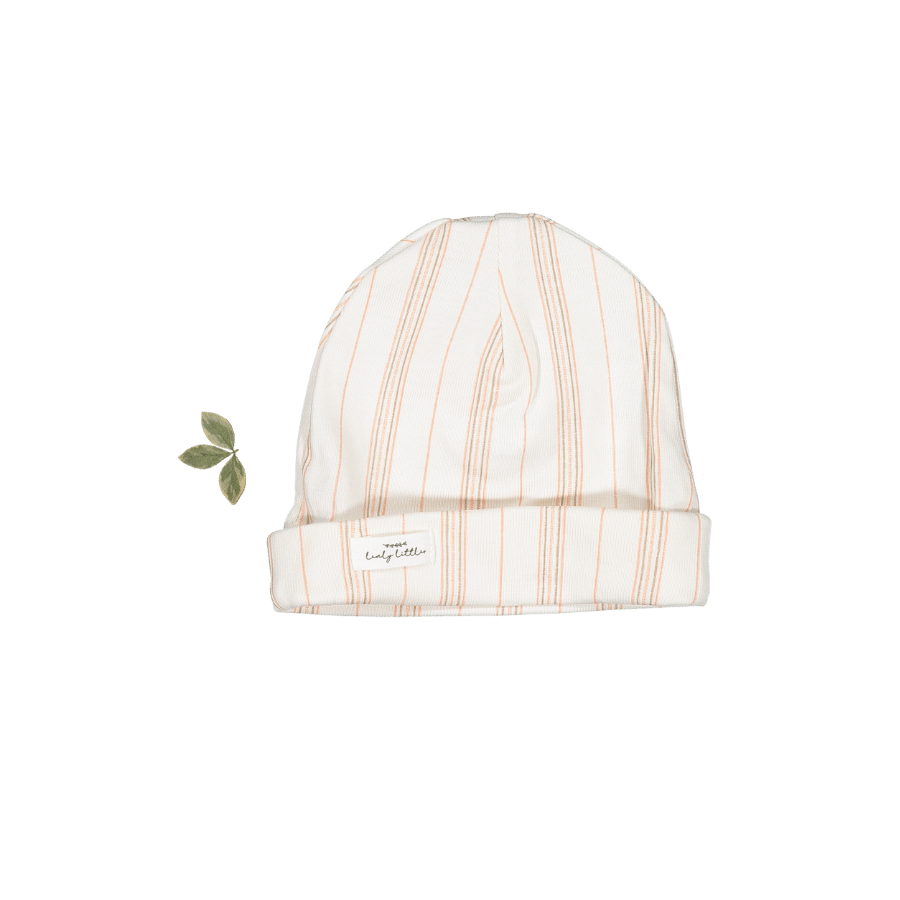 The Printed Hat - Rose Stripe