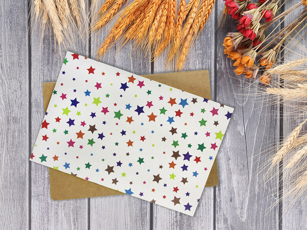 Rainbow Confetti - 36 Pack Assorted Greeting Cards For All Occasions - 6 Designs