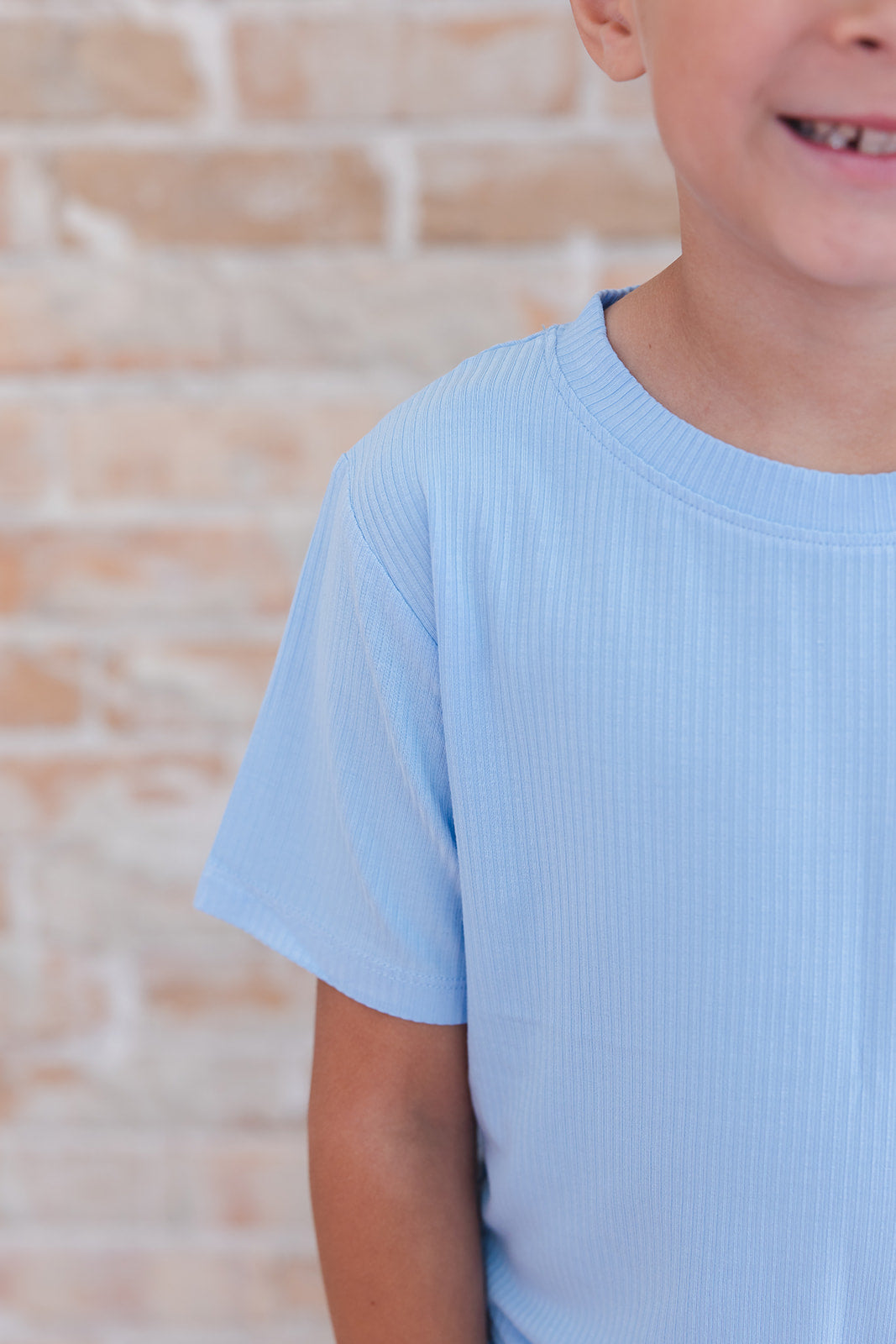 (solid, Ribbed) Neverland - Everyday Tee