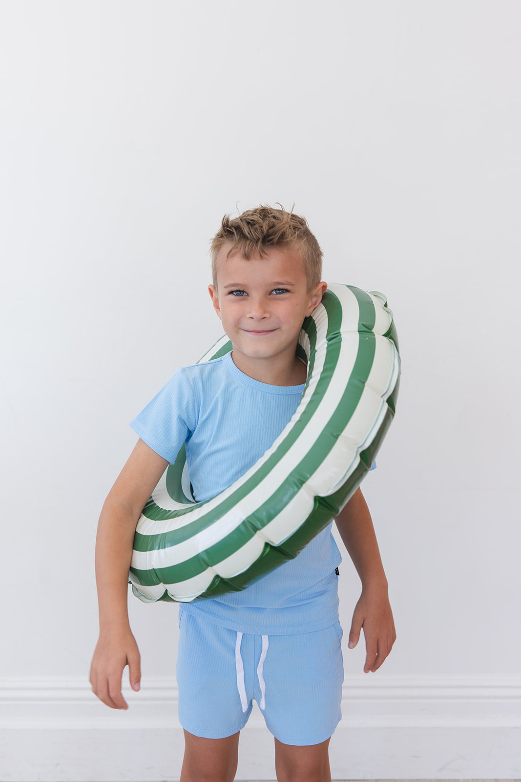 (solid, Ribbed) Neverland - Pocket Short Set