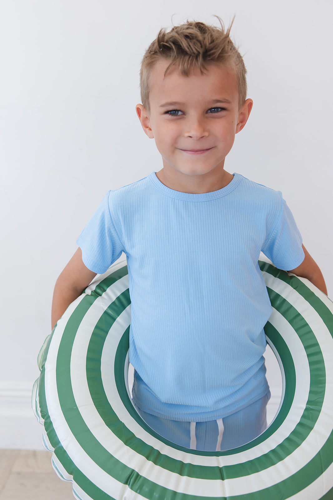 (solid, Ribbed) Neverland - Pocket Short Set
